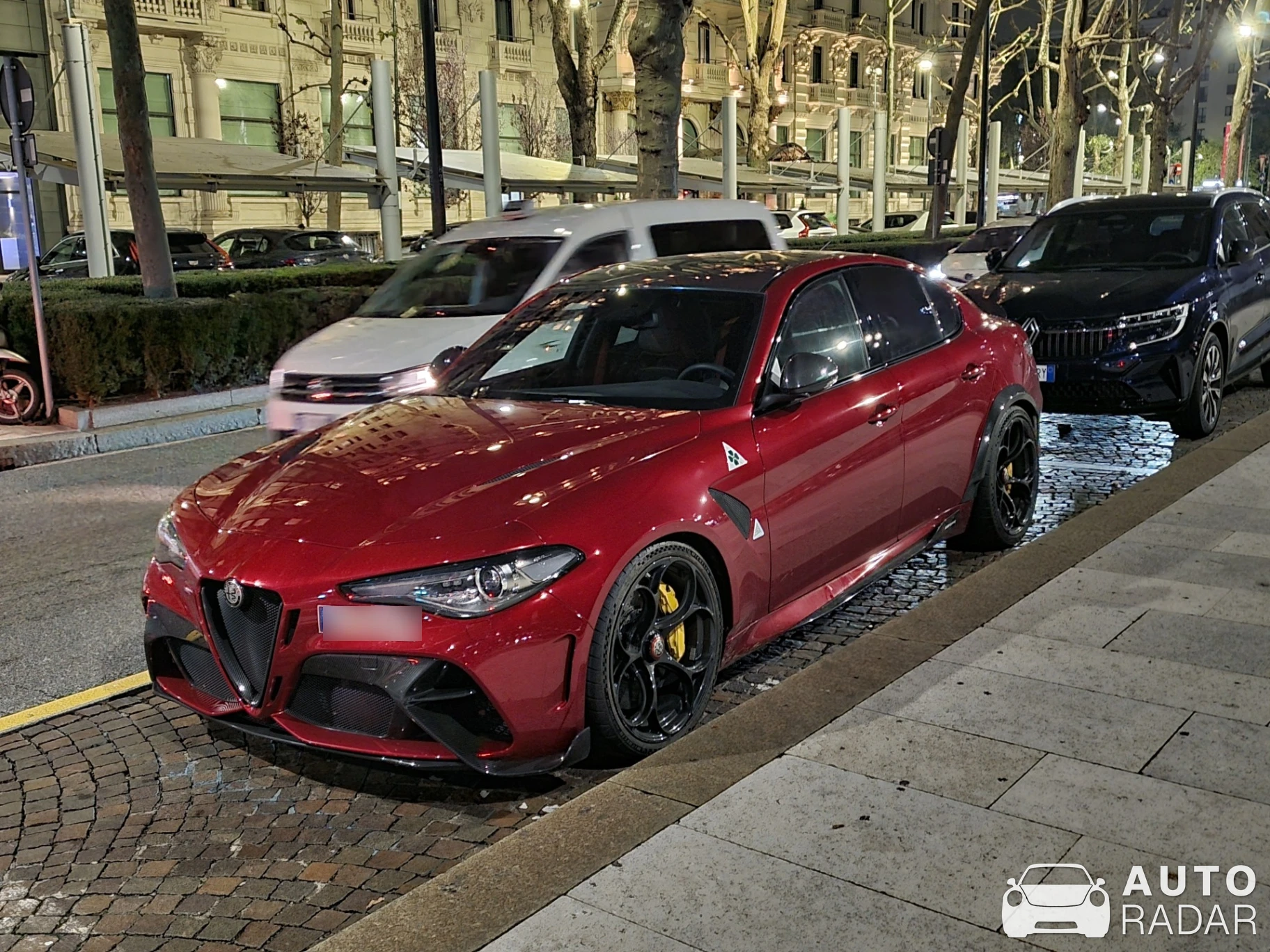 Alfa Romeo Giulia GTA spotted in Milano, Italia
