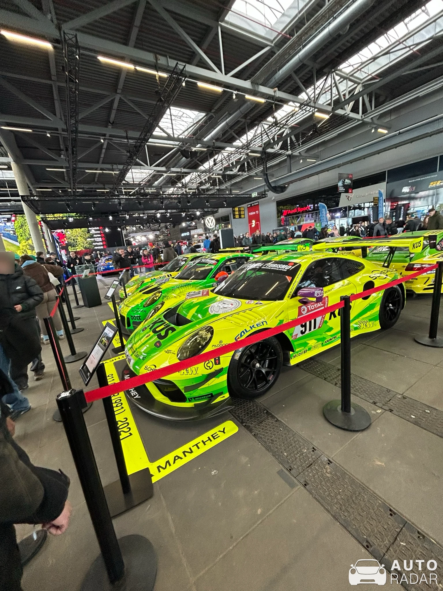 Porsche 992 GT3 R spotted in Nürburg