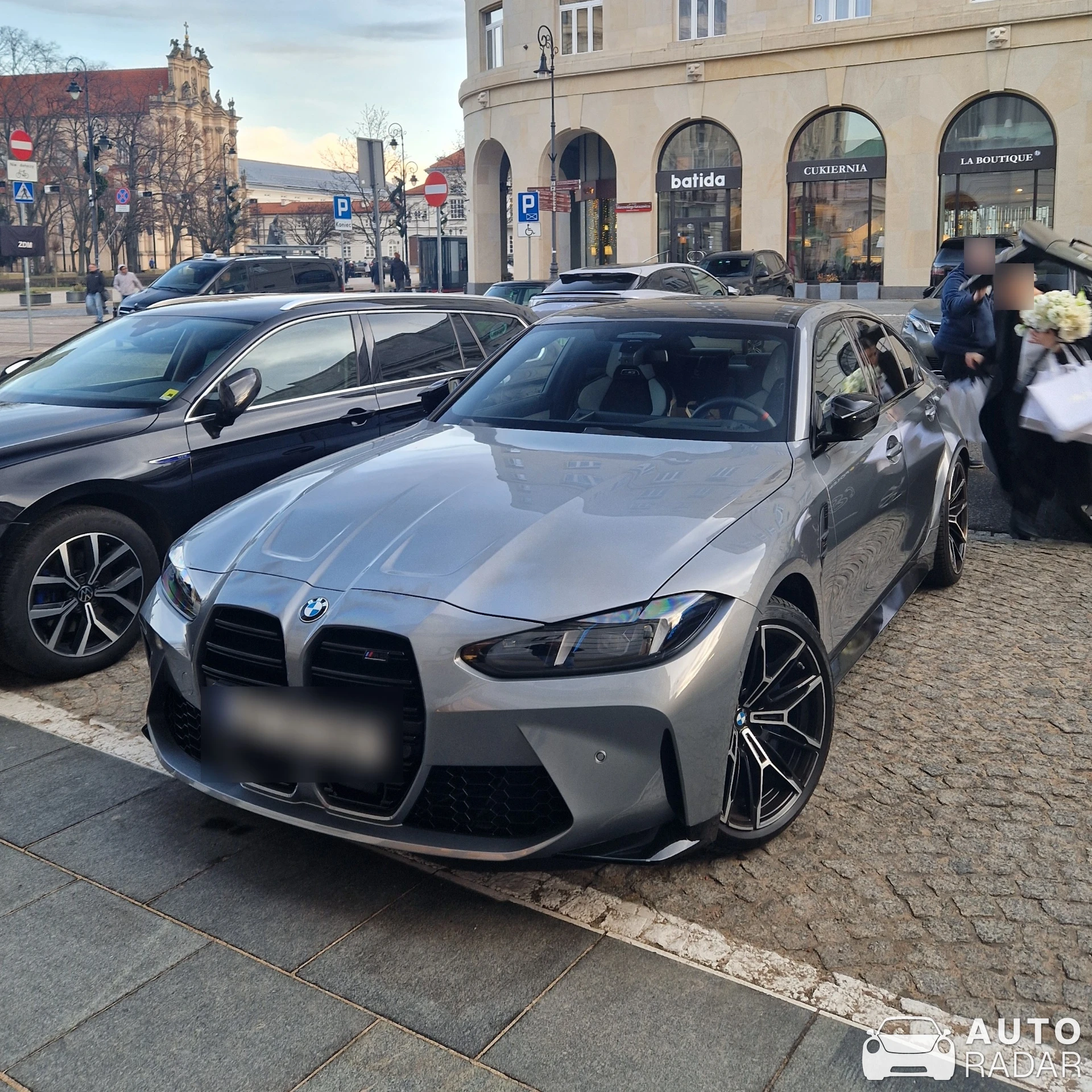 BMW M3 G80 Sedan Competition spotted in Warszawa, Polska