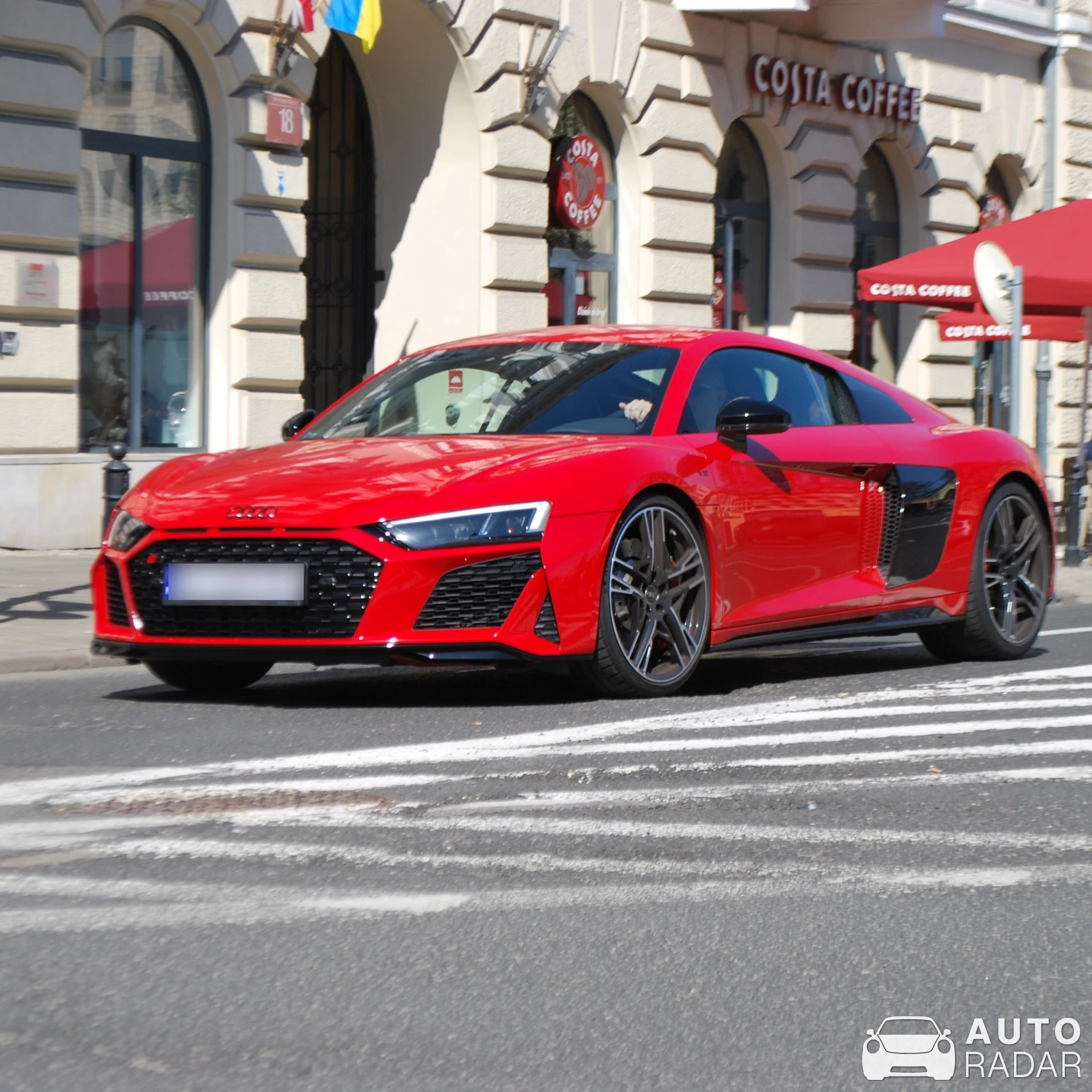 Audi R8 V10 2020 RWD spotted in Warszawa, Poland