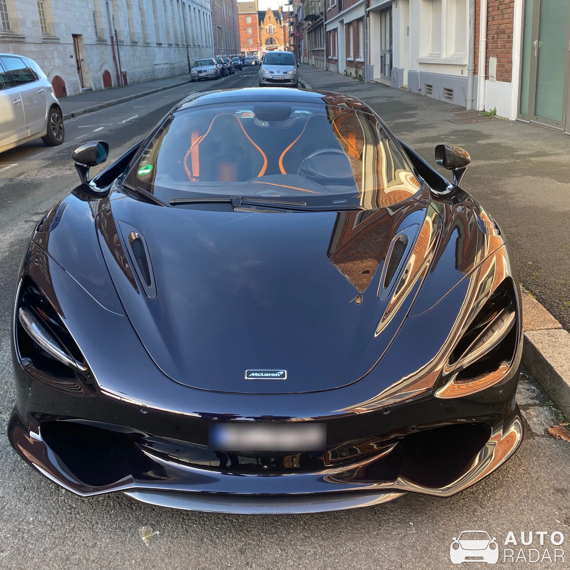 McLaren 750S spotted in Amiens, France