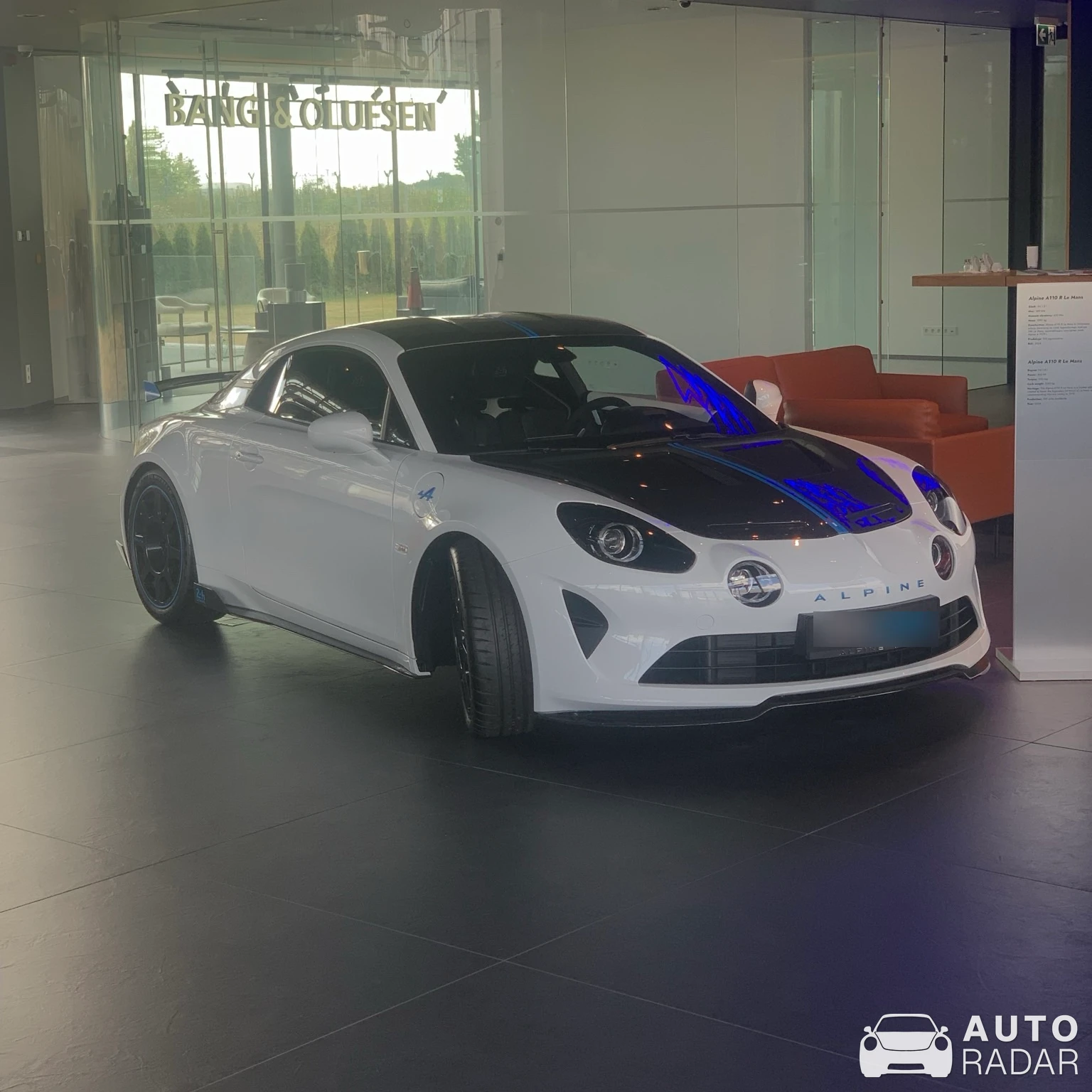 Alpine A110 R Le Mans spotted in Warszawa