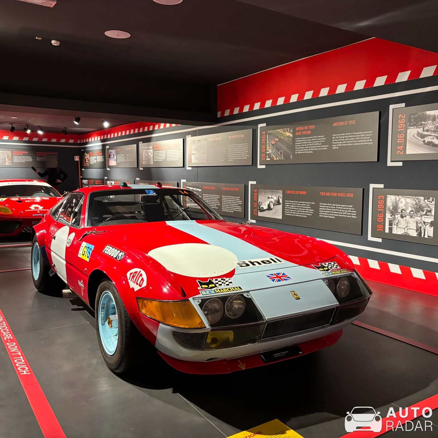 Ferrari 365 GTB/4 Daytona Competizione Conversion spotted in Maranello