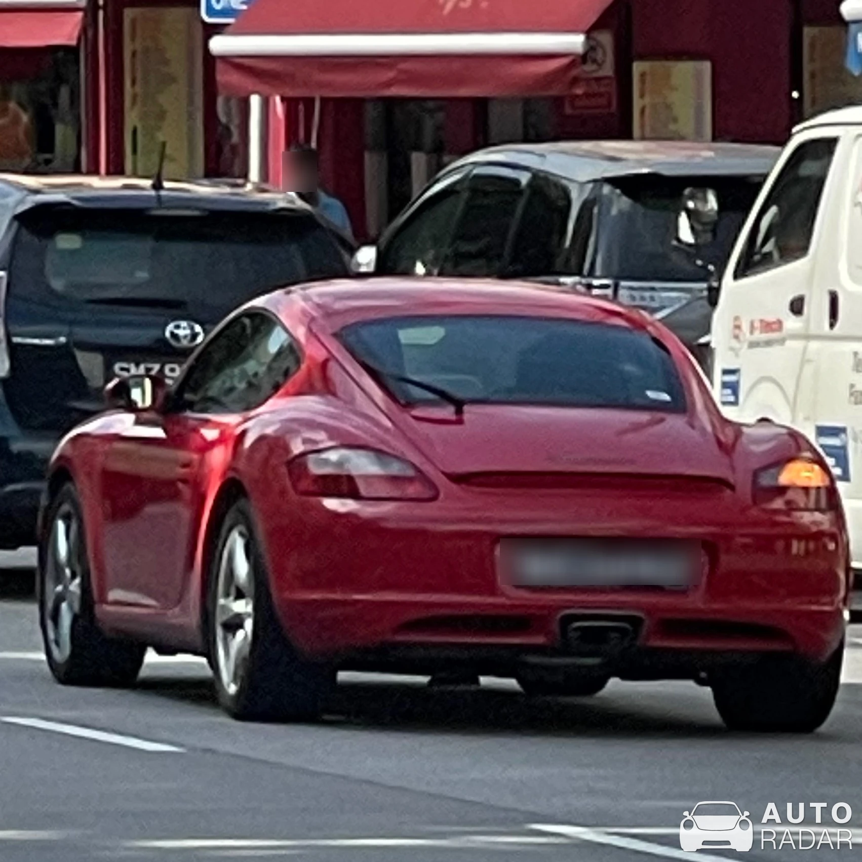 Porsche 987 Cayman spotted in Singapore, Singapore