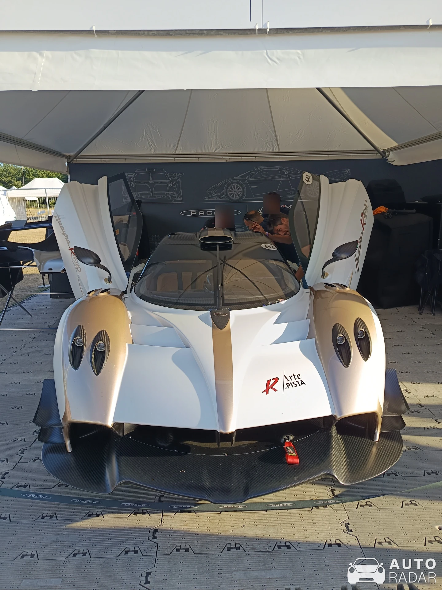 Pagani Huayra R Evo Roadster spotted in Chichester
