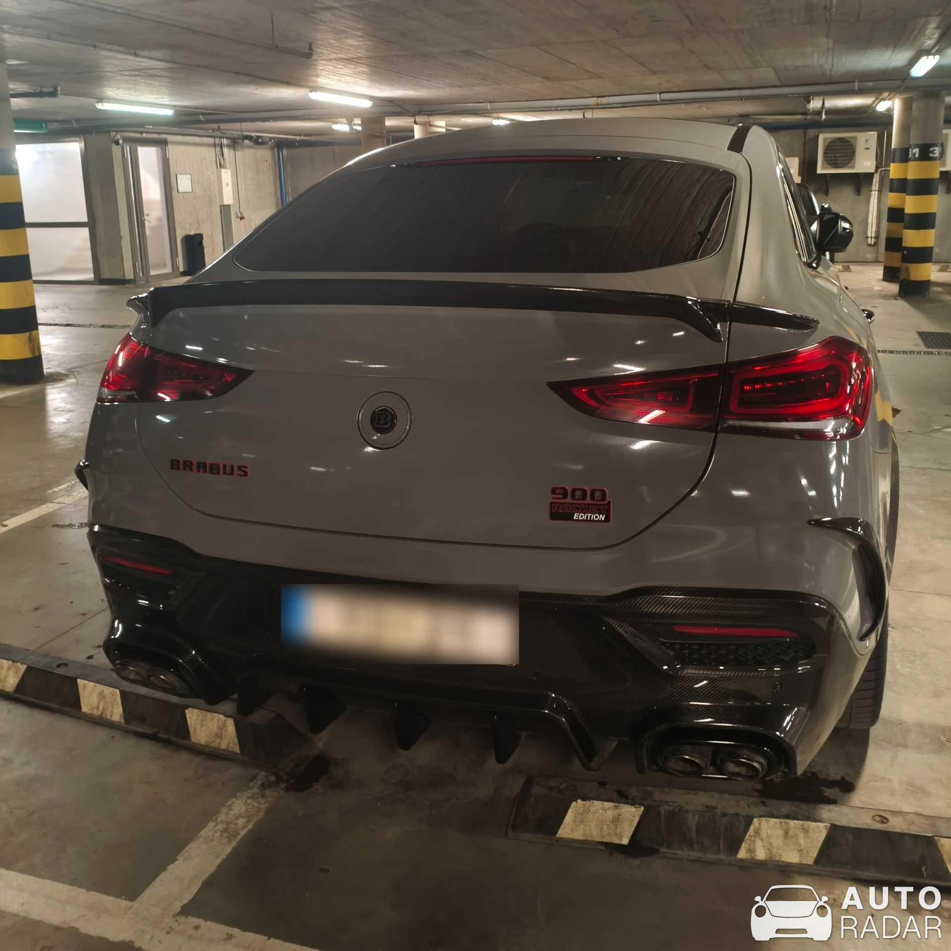 Mercedes-AMG Brabus GLE 900 Rocket C167 spotted in Vilnius, Lithuania