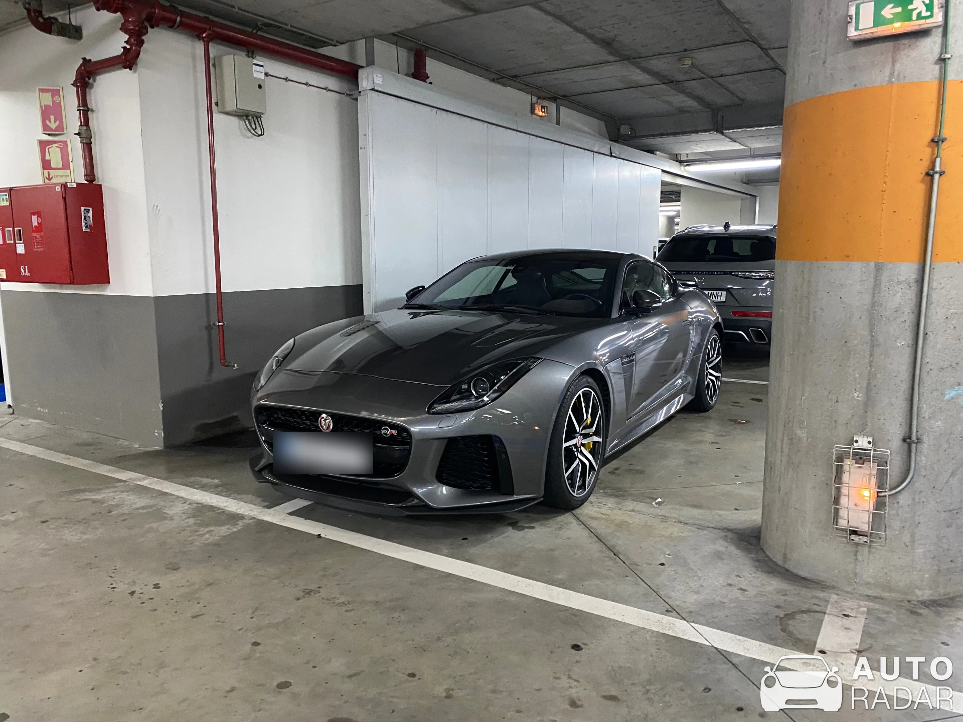 Jaguar F-Type SVR Coupé spotted in Moreira, Portugal