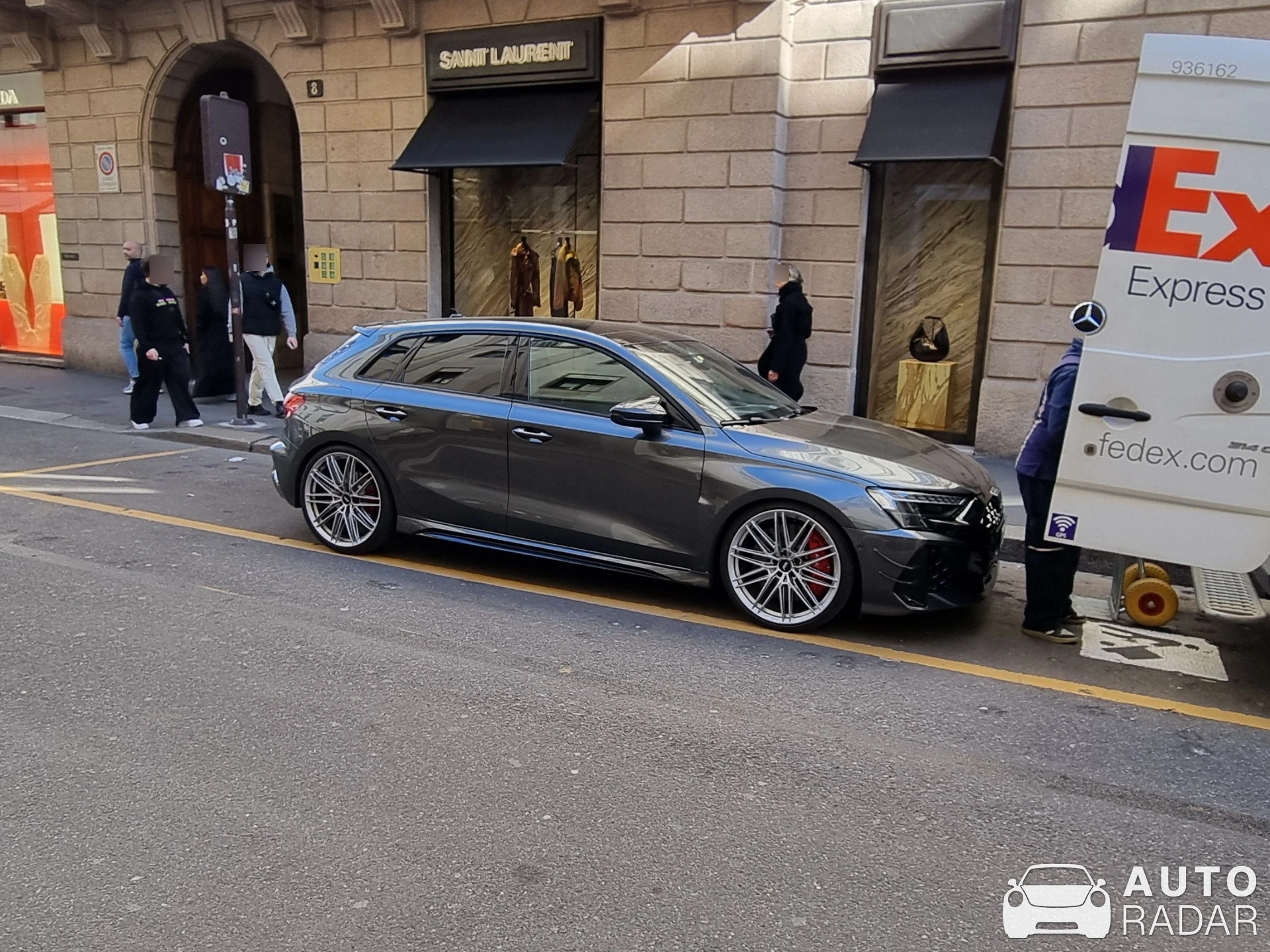 Audi ABT RS3-R Sportback 8Y spotted in Milano