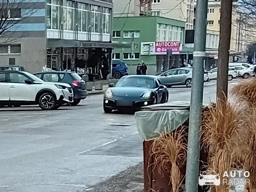 Porsche 987 Cayman S spotted in Žilina, Slovakia