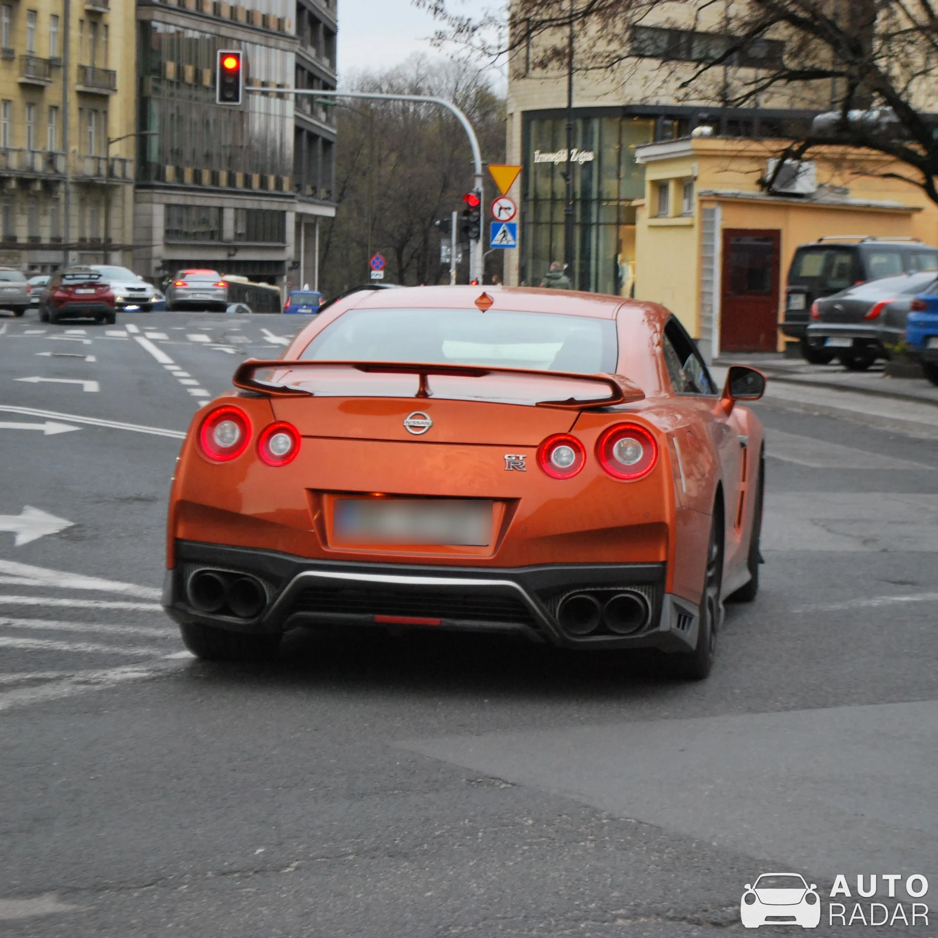 Nissan GT-R R35 spotted in Warszawa, Poland