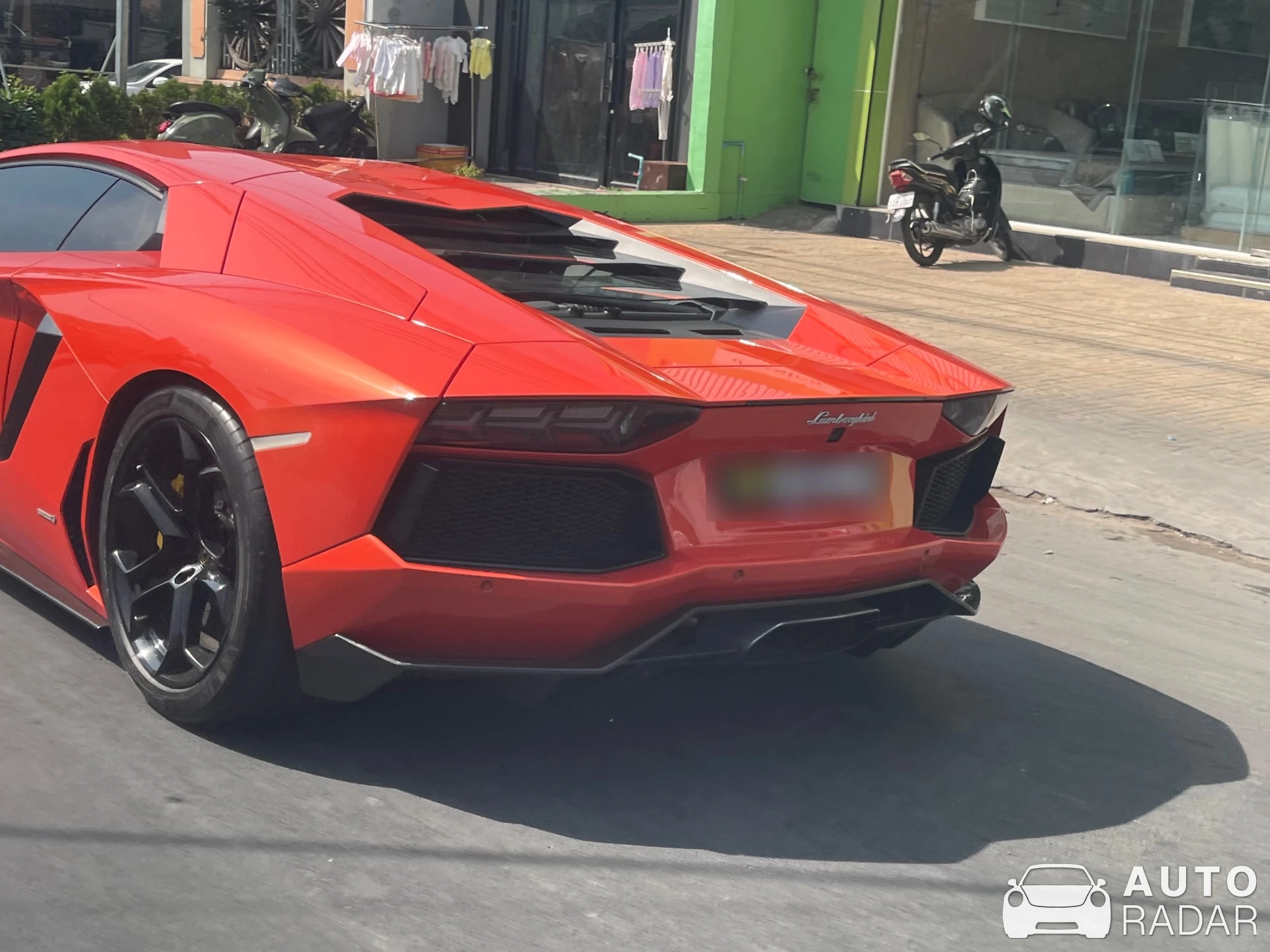 Lamborghini Aventador LP700-4 spotted in Phnom Penh, Cambodia