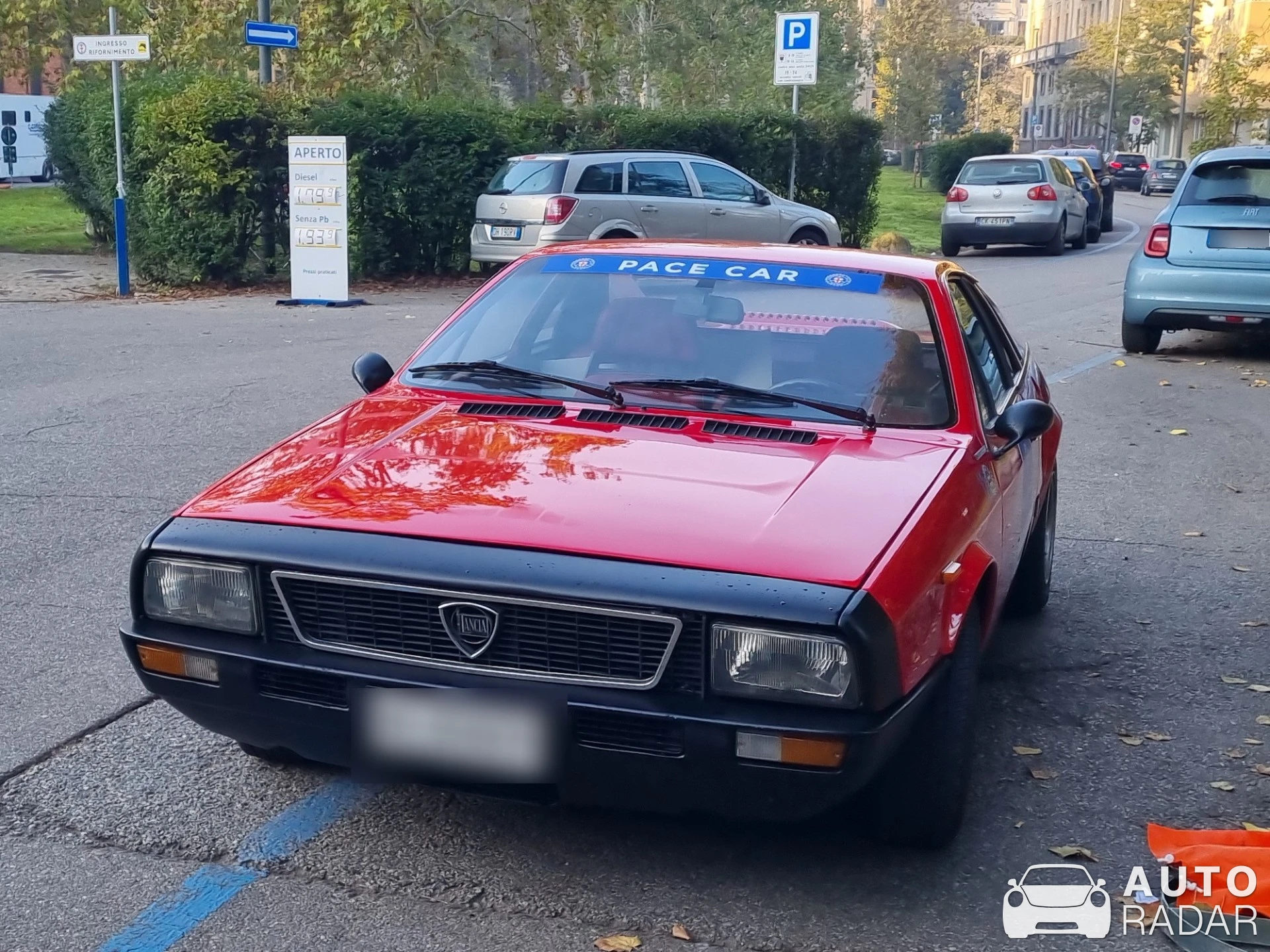 Lancia Beta Montecarlo spotted in Milano, Italia