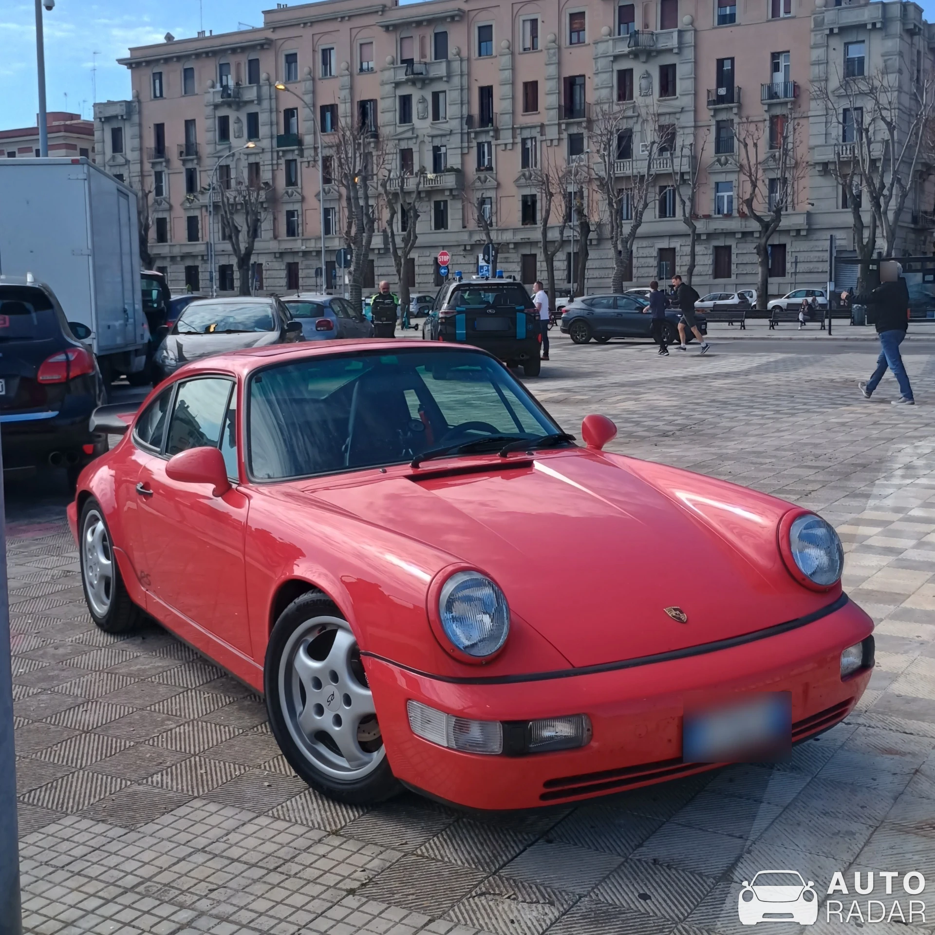 Porsche 964 RS America spotted in Bari