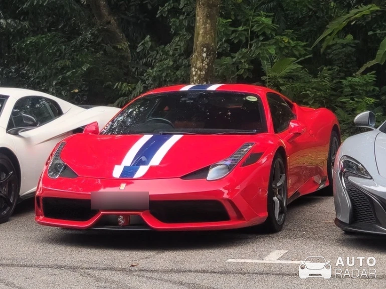 Ferrari 458 Speciale spotted in Singapore, Singapore