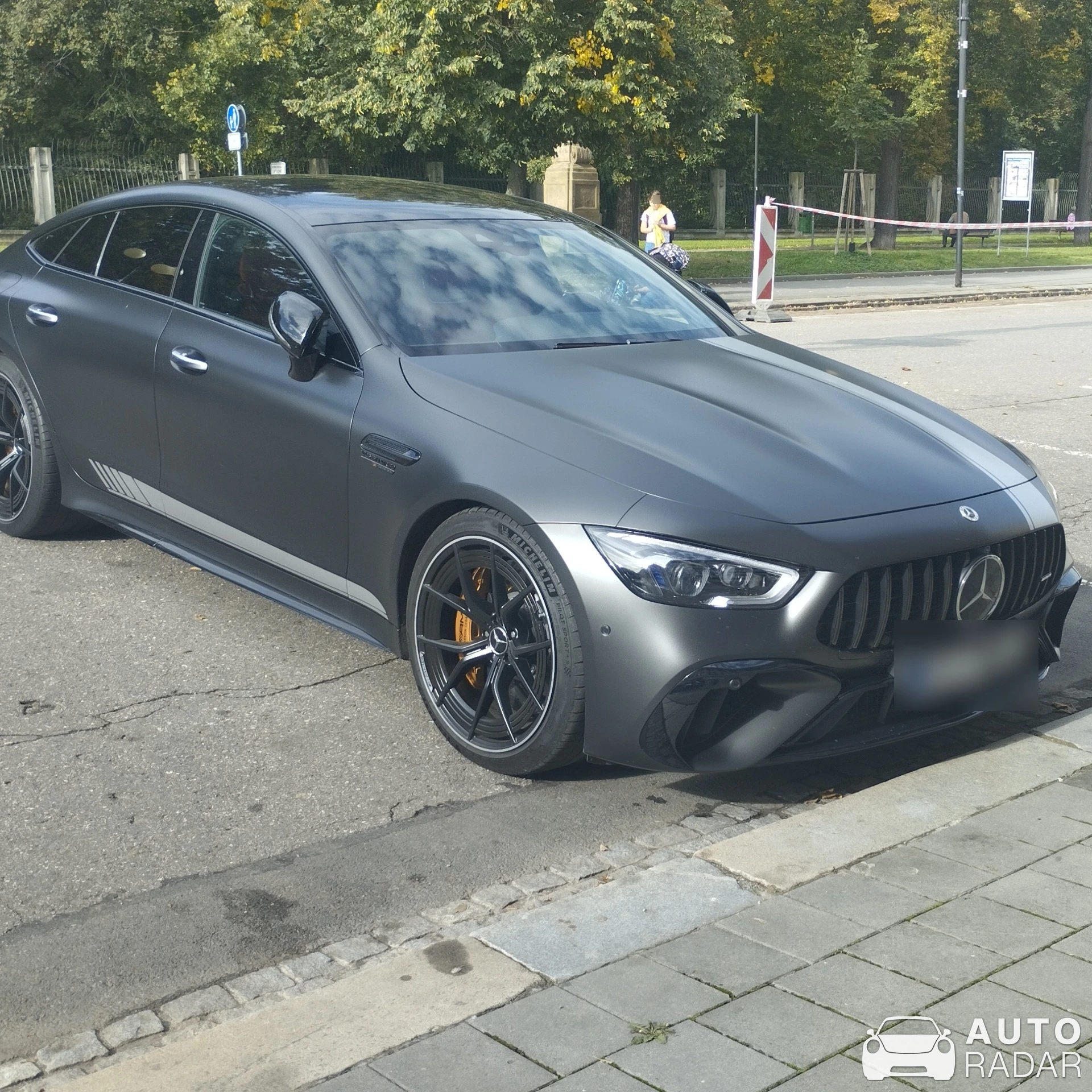 Mercedes-AMG GT 63 S X290 spotted in Kroměříž, Czechia