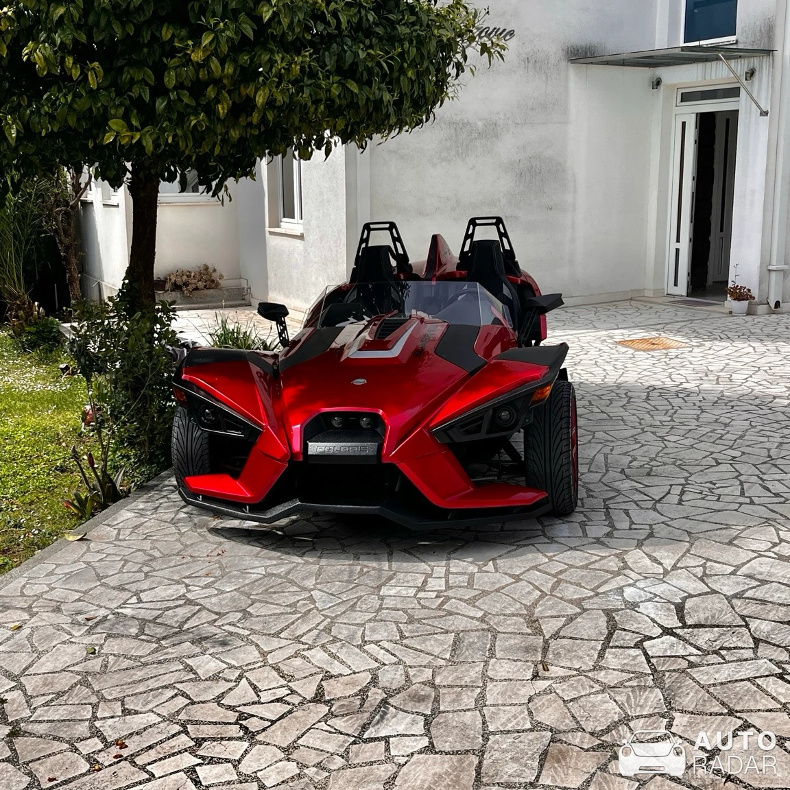 Polaris Slingshot R spotted in Budva