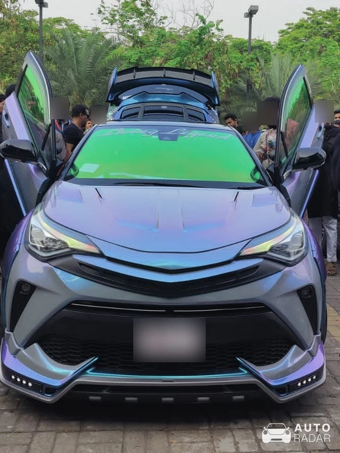 Toyota C-HR spotted in Dhaka