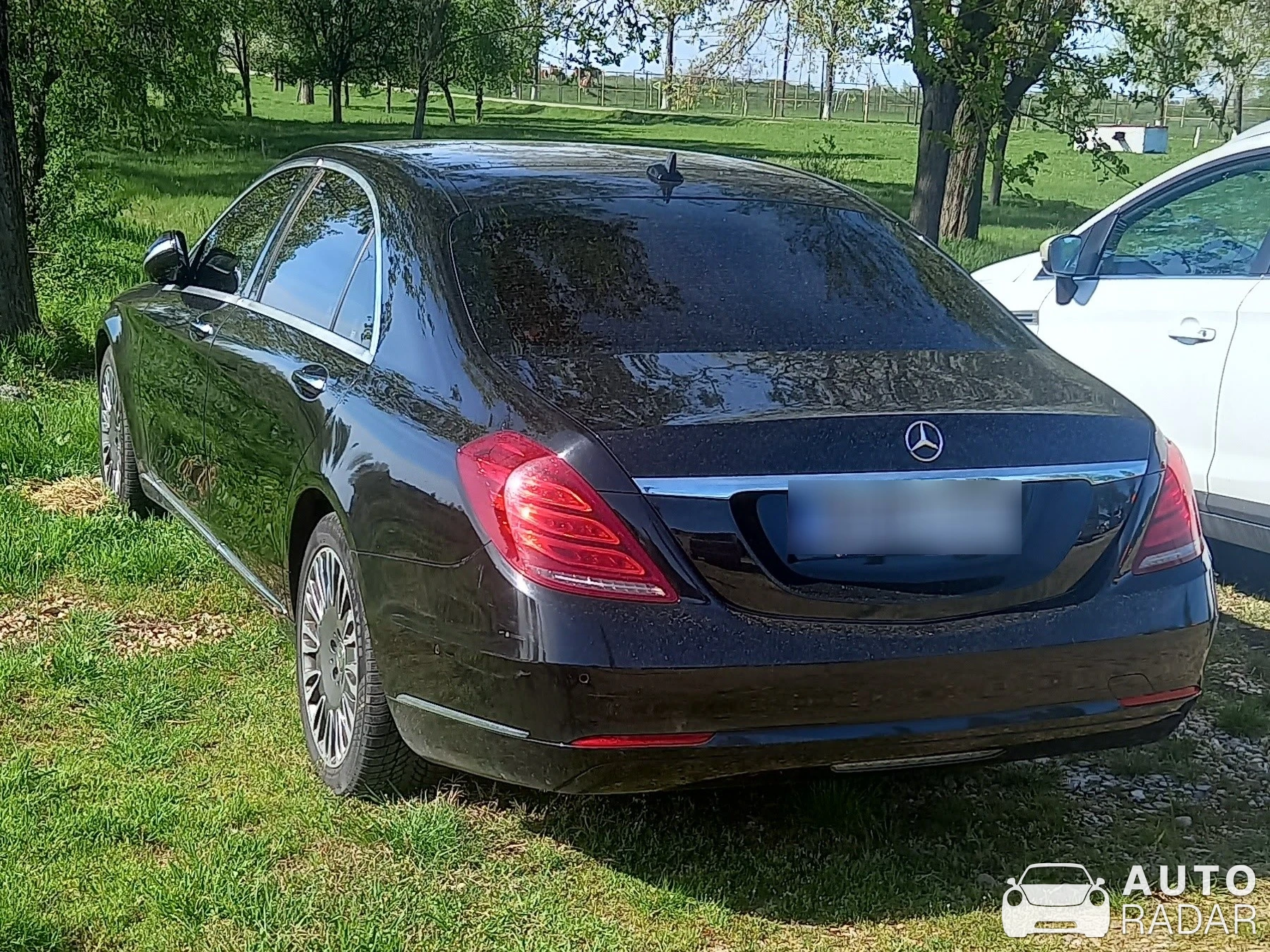 Mercedes-Benz S-Klasse W222 spotted in Tămășeu