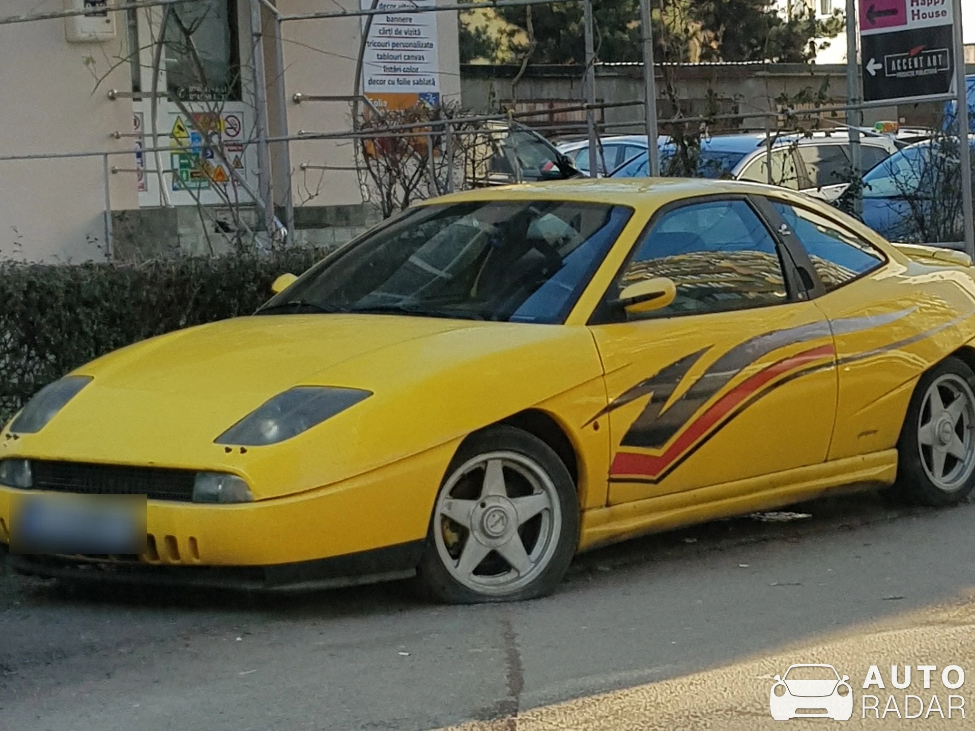 Fiat Coupé spotted in Zalău, România