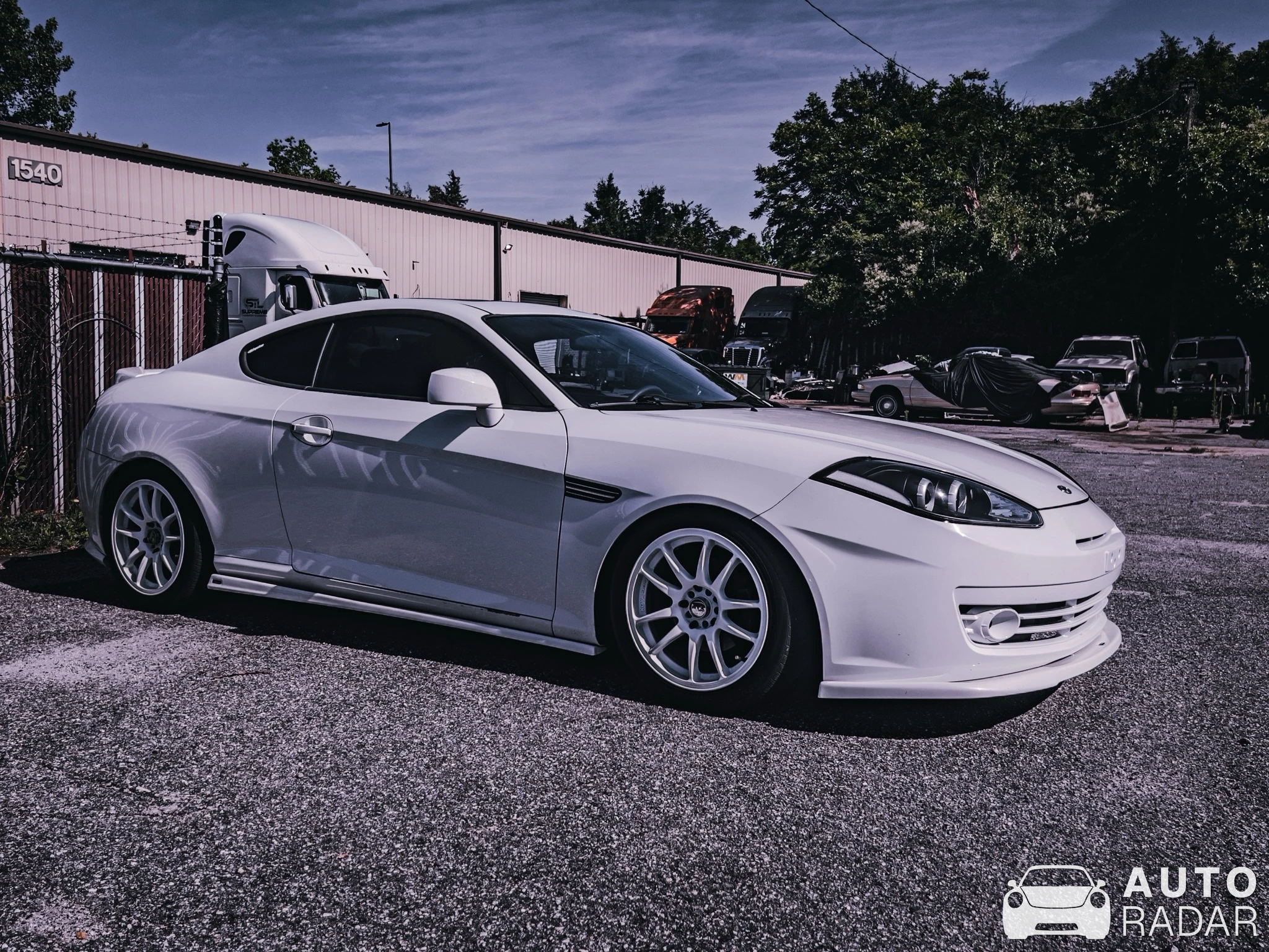 Hyundai Tiburon spotted in Fort Mitchell