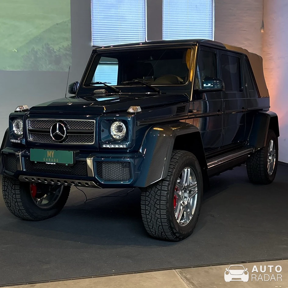 Mercedes-Maybach G 650 Landaulet spotted in Vejle