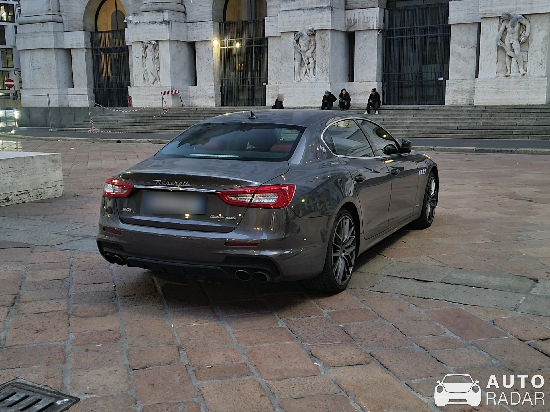 Maserati Quattroporte S Q4 GranSport spotted in Milano