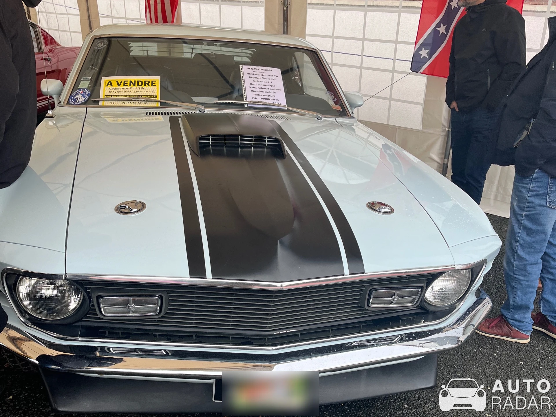 Ford Mustang Boss 281 GT Convertible spotted in Marsac-sur-l'Isle