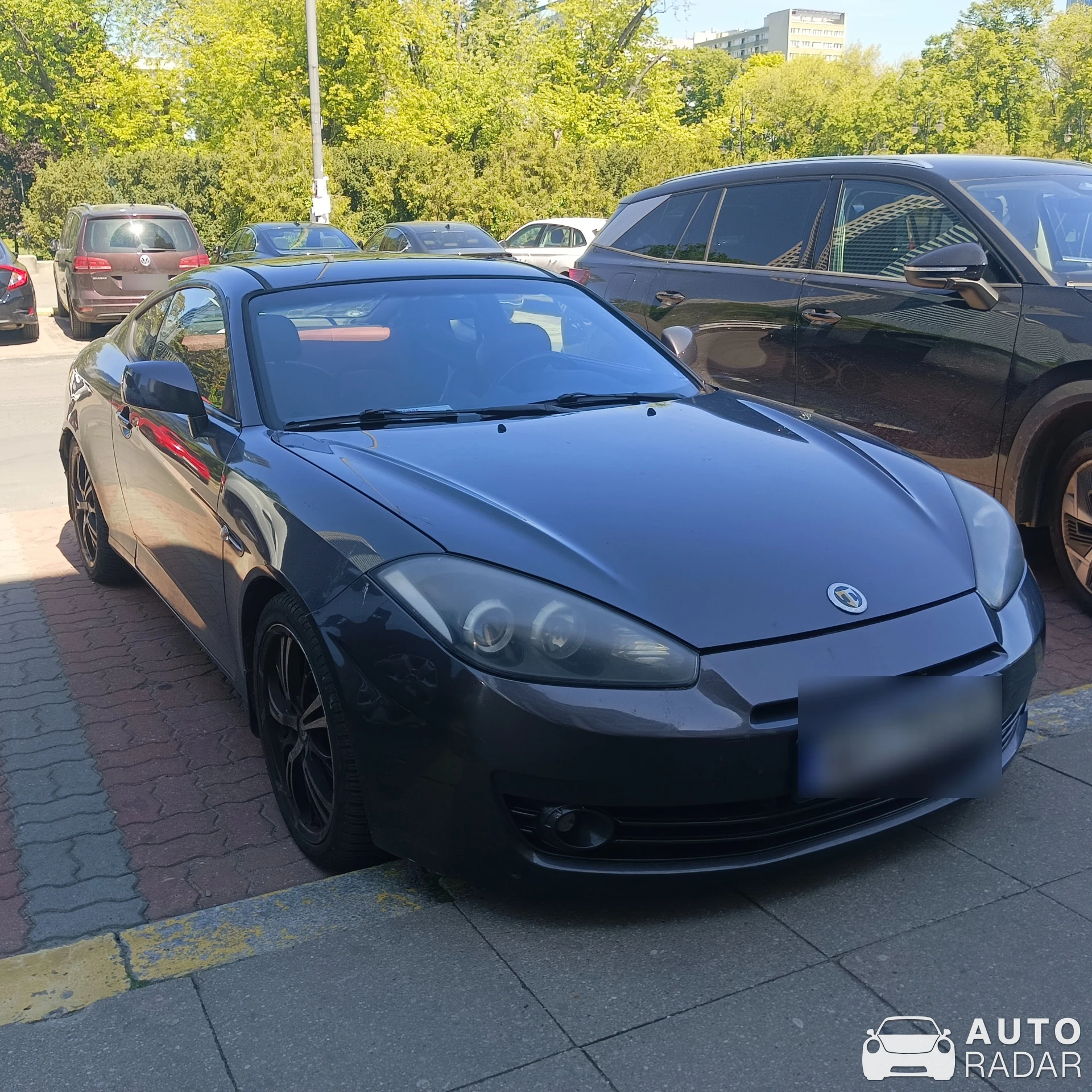 Hyundai Tuscani spotted in Warszawa