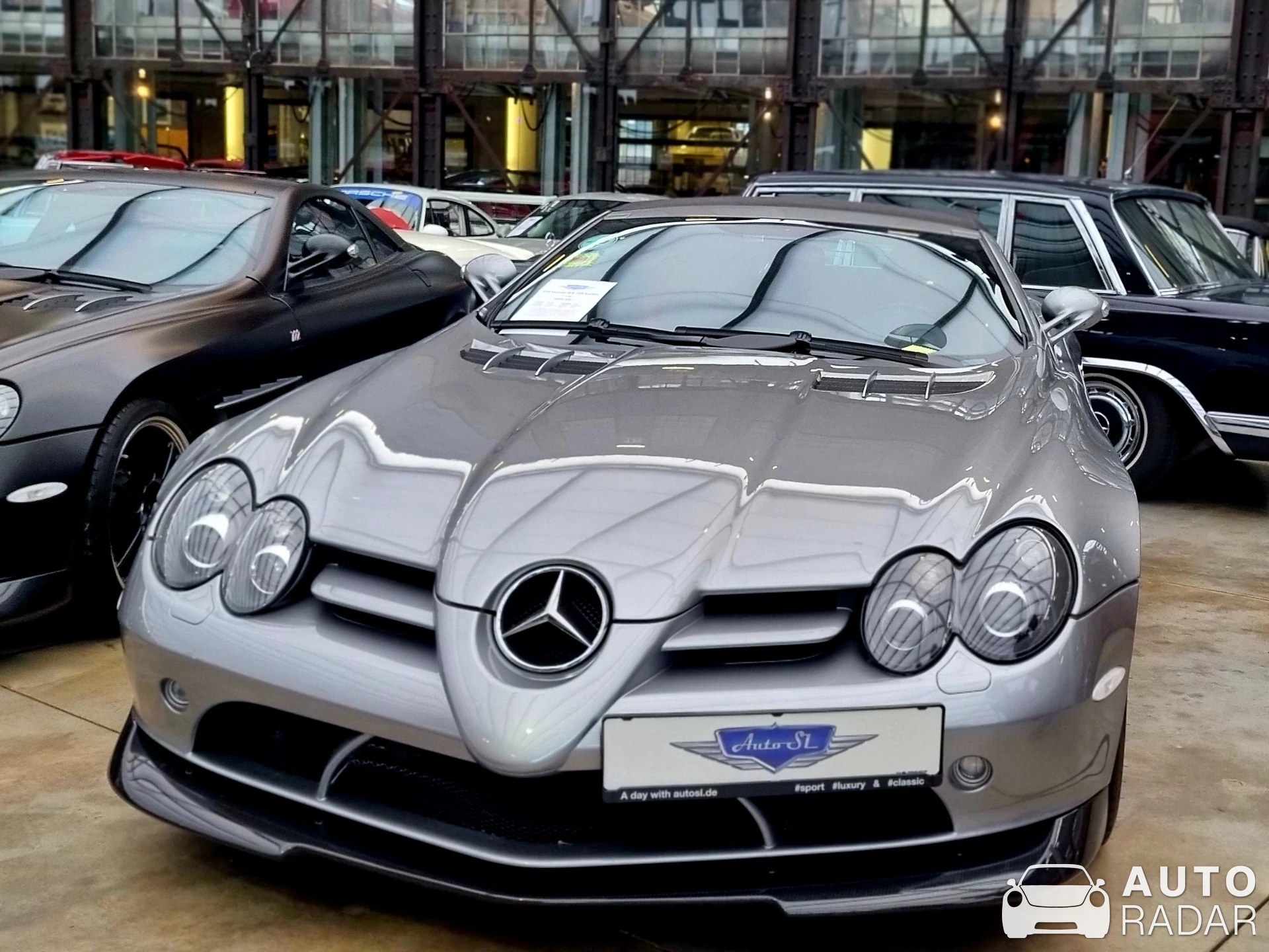 Mercedes-Benz SLR McLaren Roadster 722 S spotted in Düsseldorf, Germany