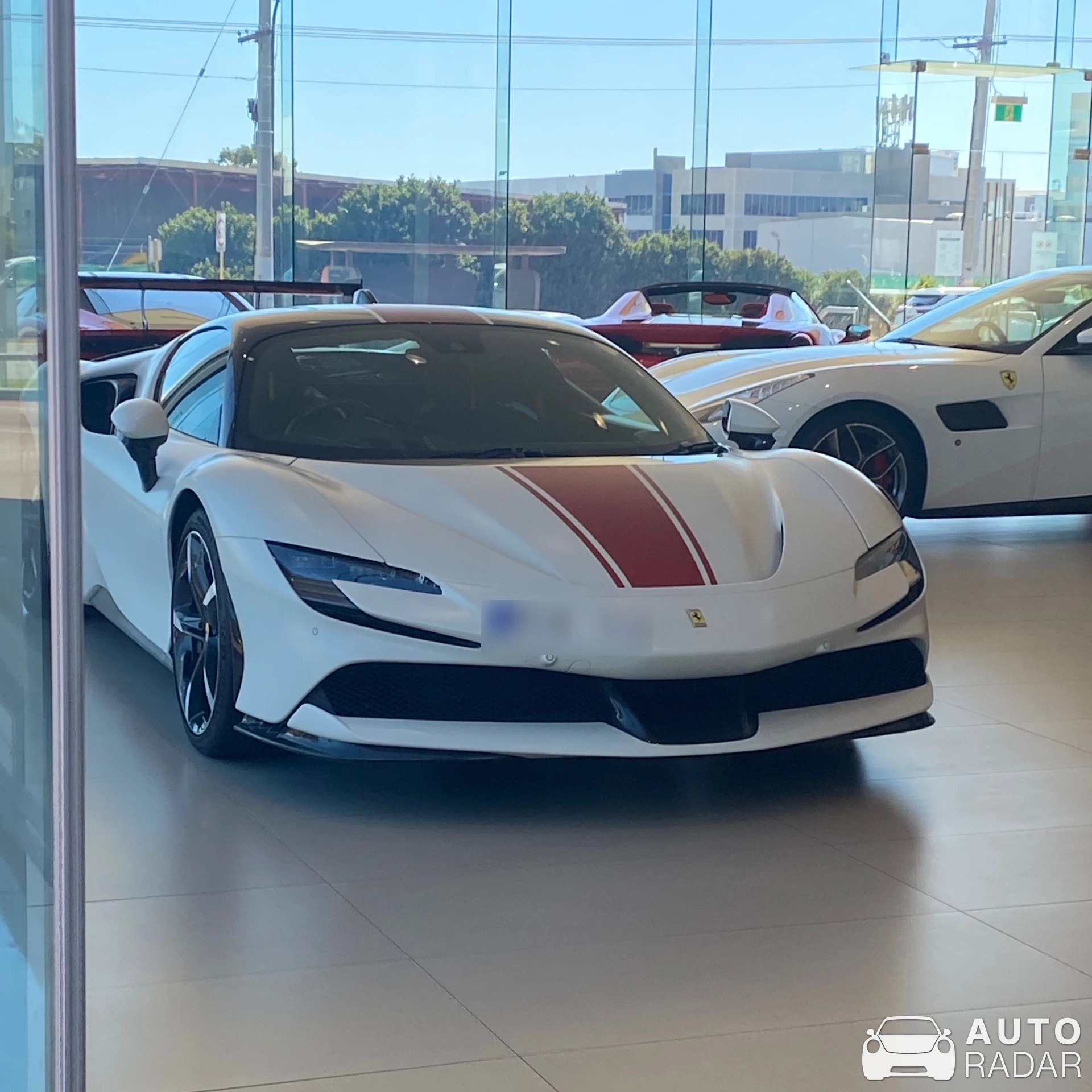 Ferrari SF90 Stradale spotted in Osborne Park, Australia