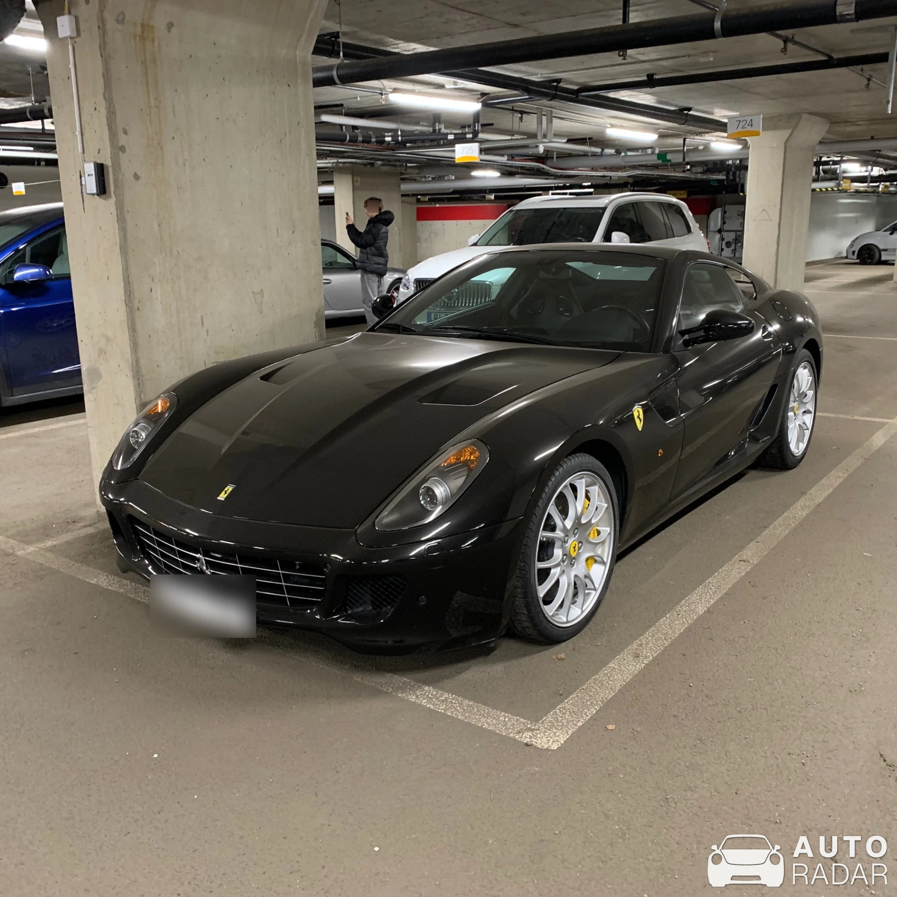 Ferrari 599 GTB Fiorano spotted in Östermalm, Швеція