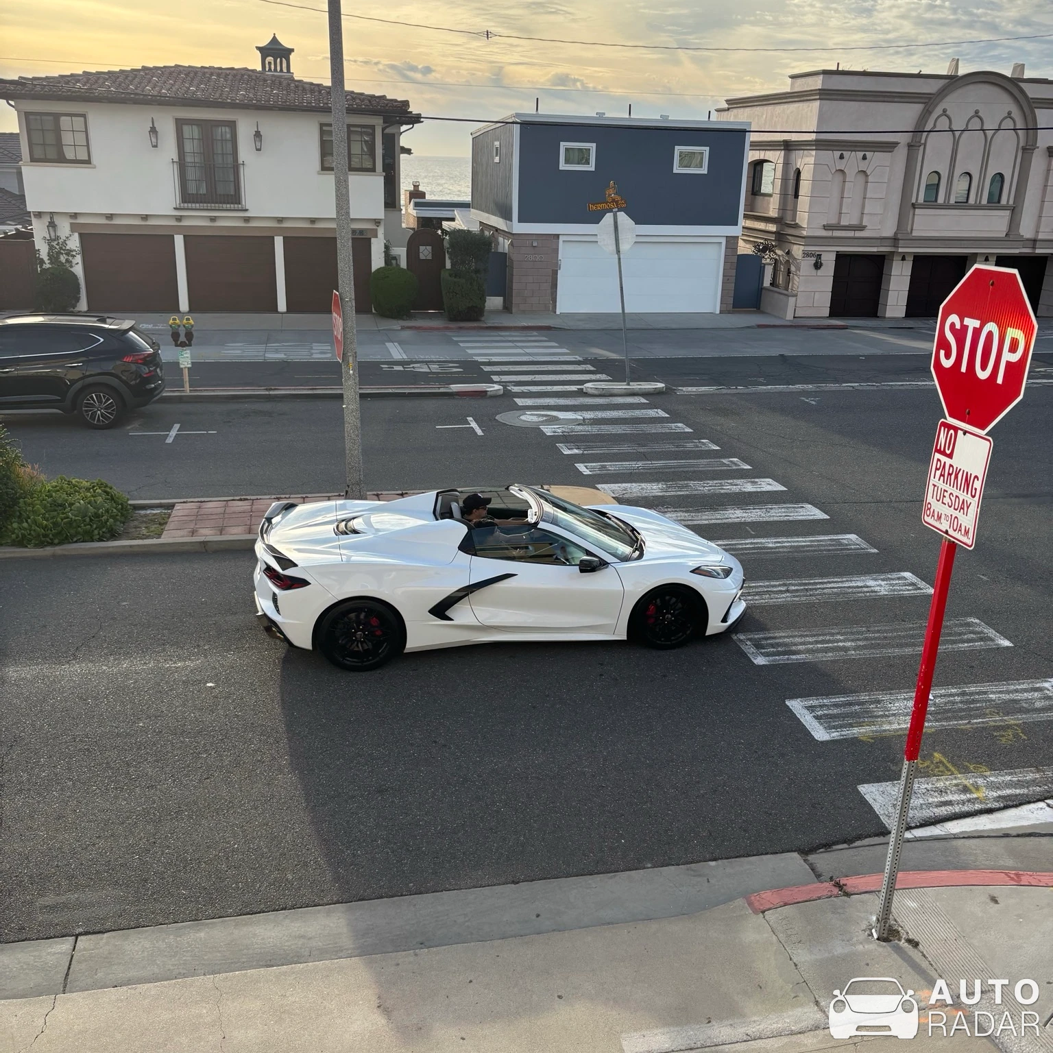 Chevrolet Corvette C8 Stingray spotted in Hermosa Beach, United States