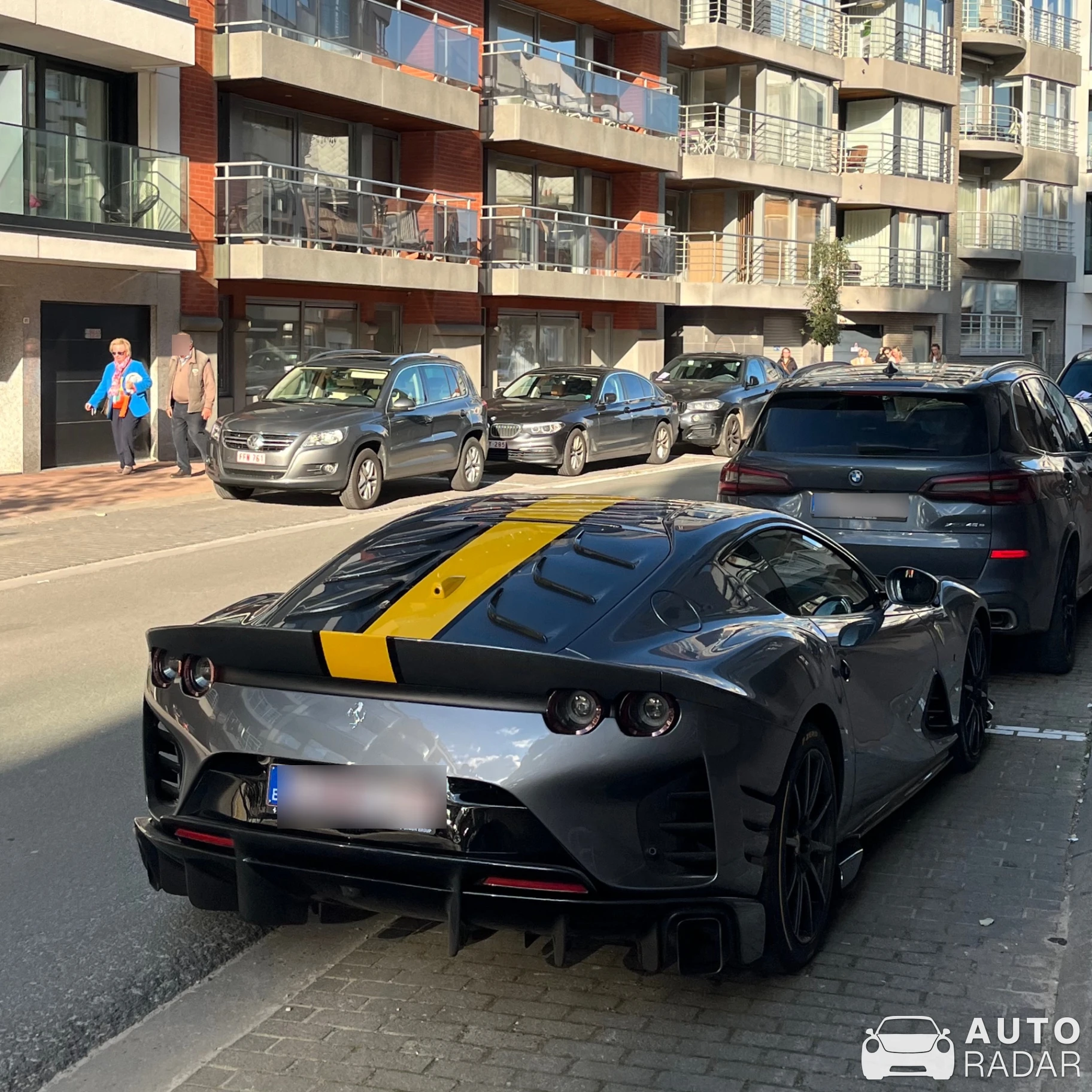 Ferrari 812 Competizione spotted in Knokke-Heist, Belgium
