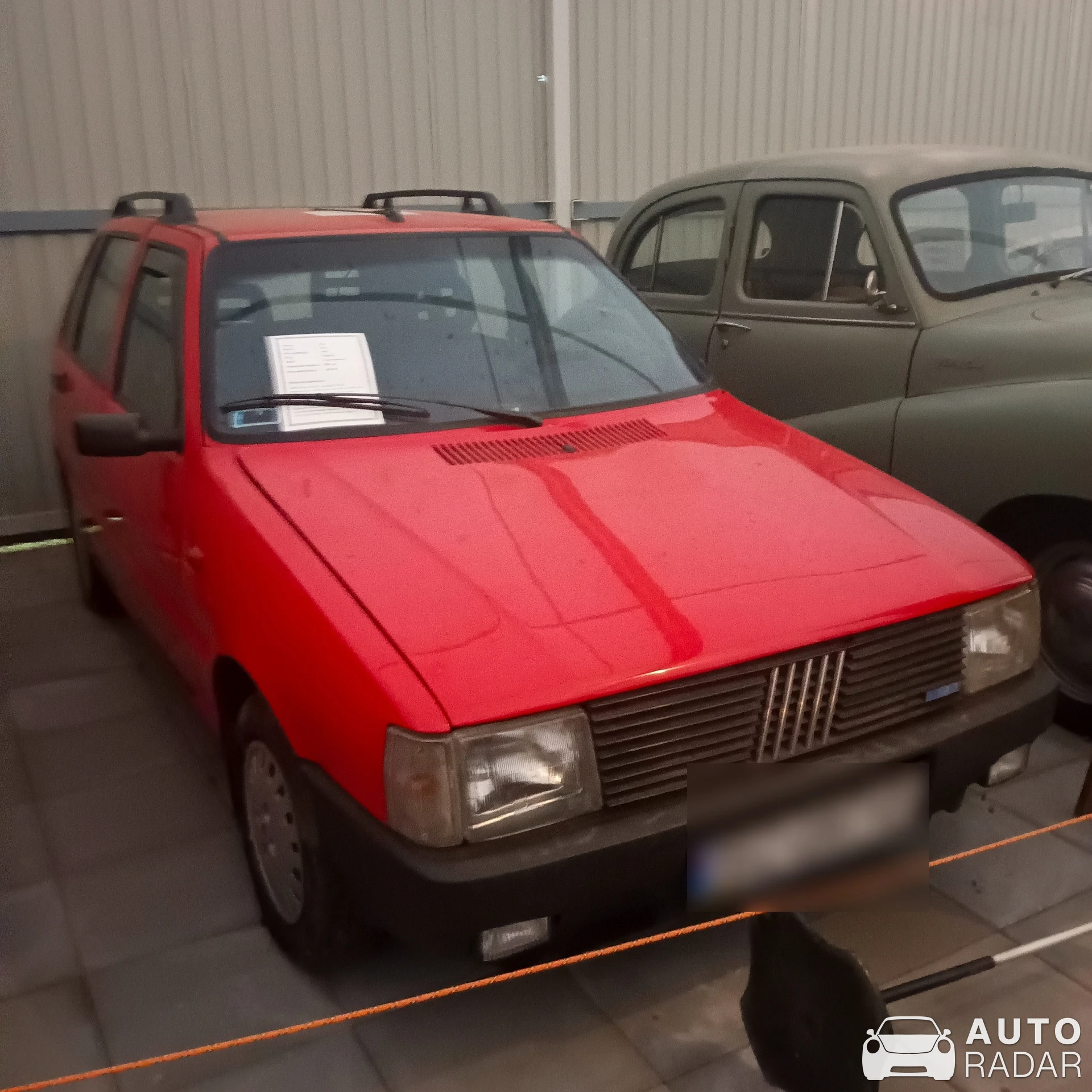 Fiat Uno spotted in Nieborów