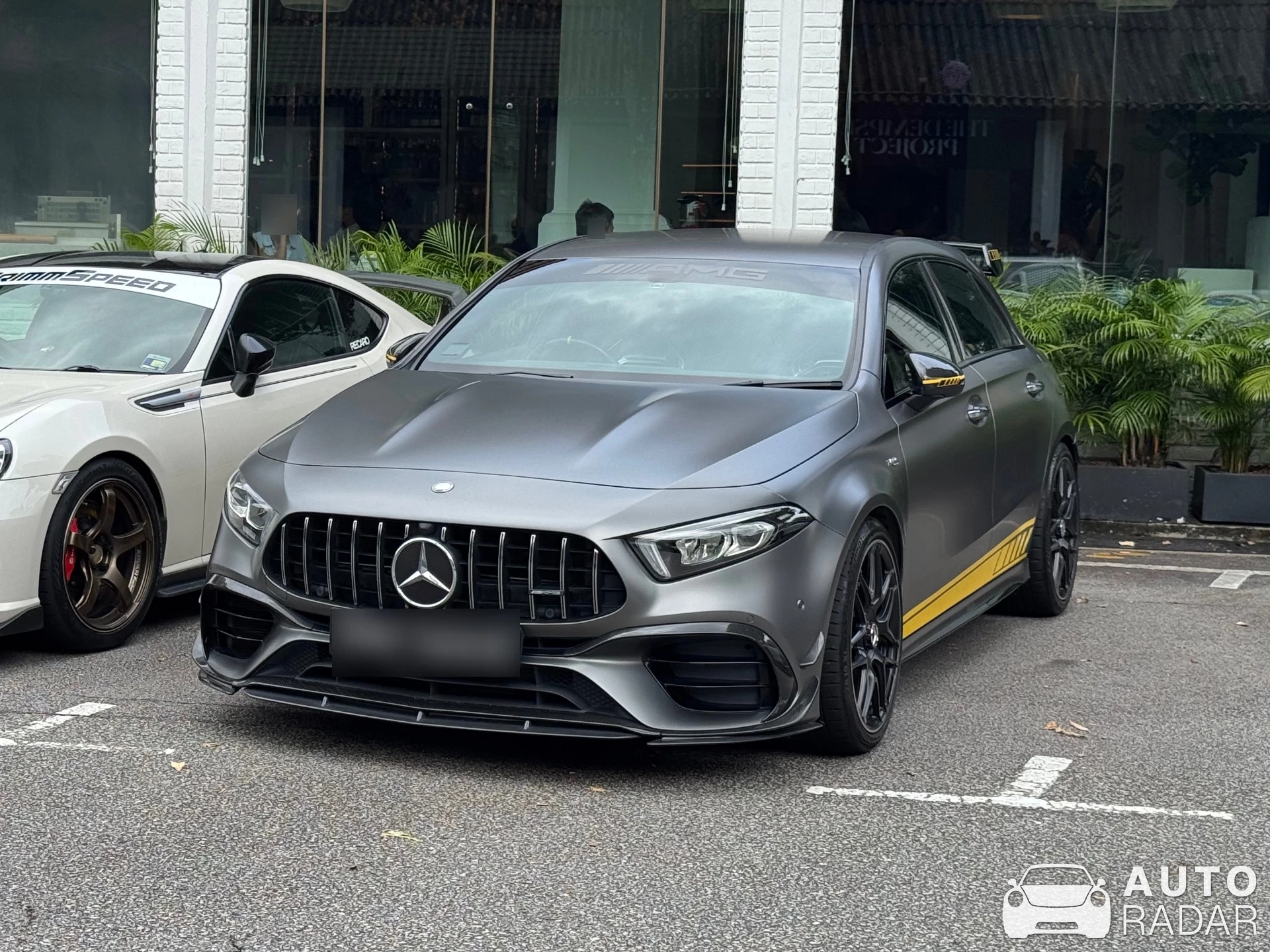 Mercedes-AMG A 45 S W177 spotted in Singapore, Singapore
