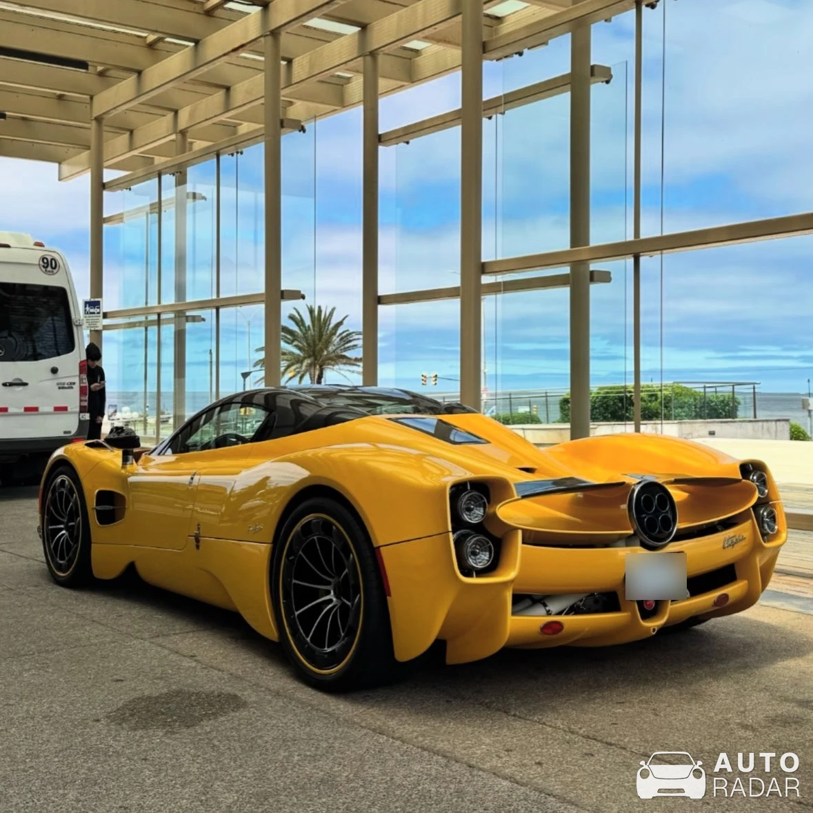 Pagani Utopia spotted in Montevideo, Uruguay