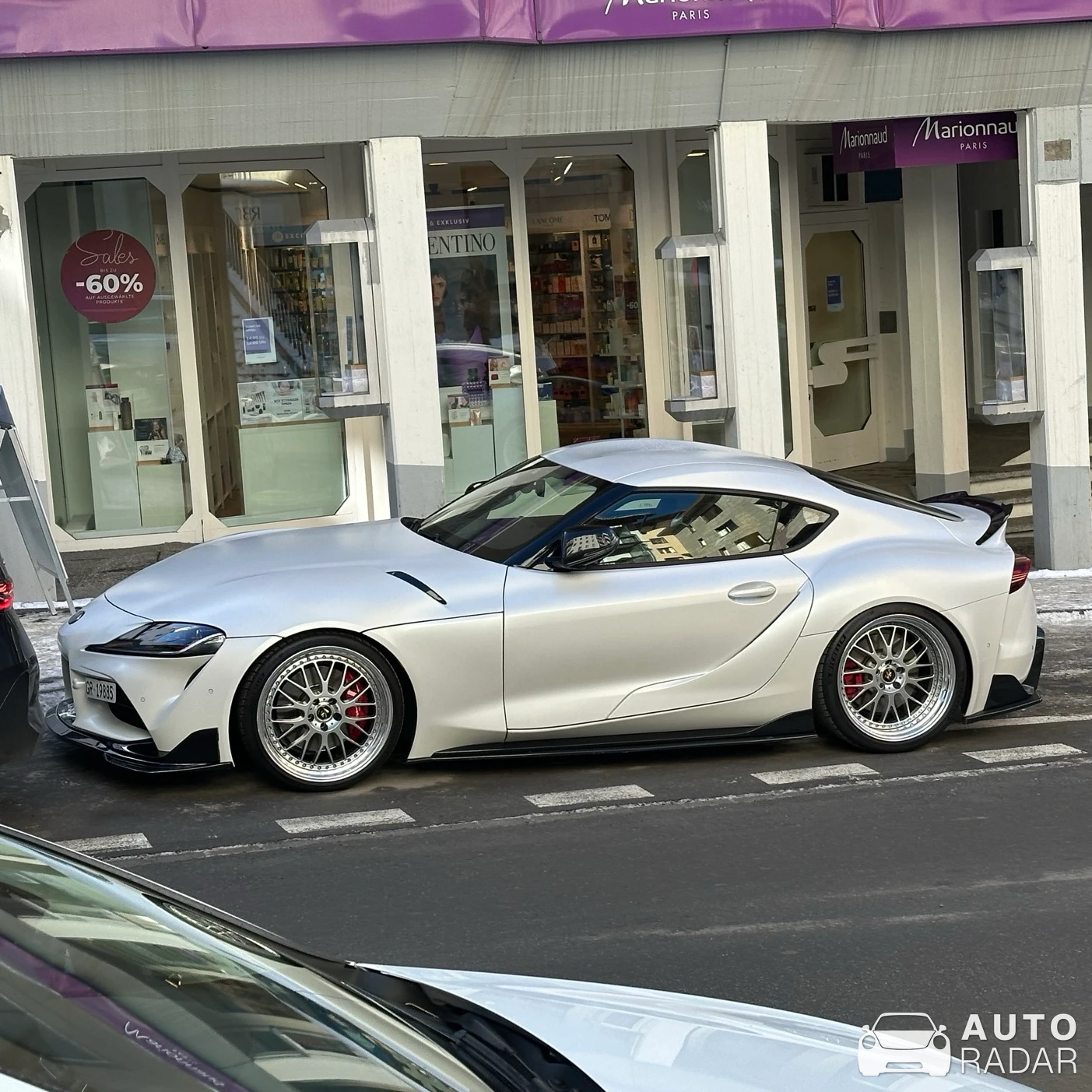 Toyota GR Supra A90 spotted in Sankt Moritz, Schweiz
