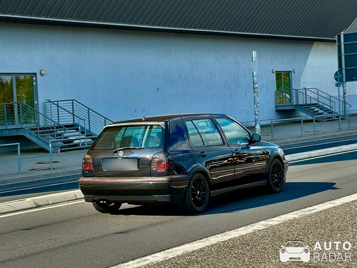 Volkswagen Golf GTI Mk3 "20 Jahre GTI" Anniversary spotted in Nürburg