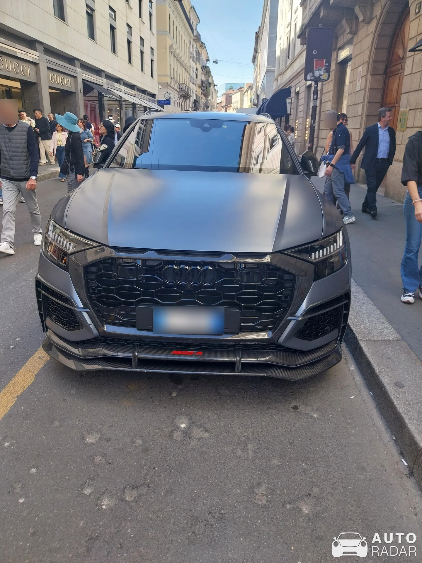 Audi ABT RS Q8 Legacy Edition spotted in Milano