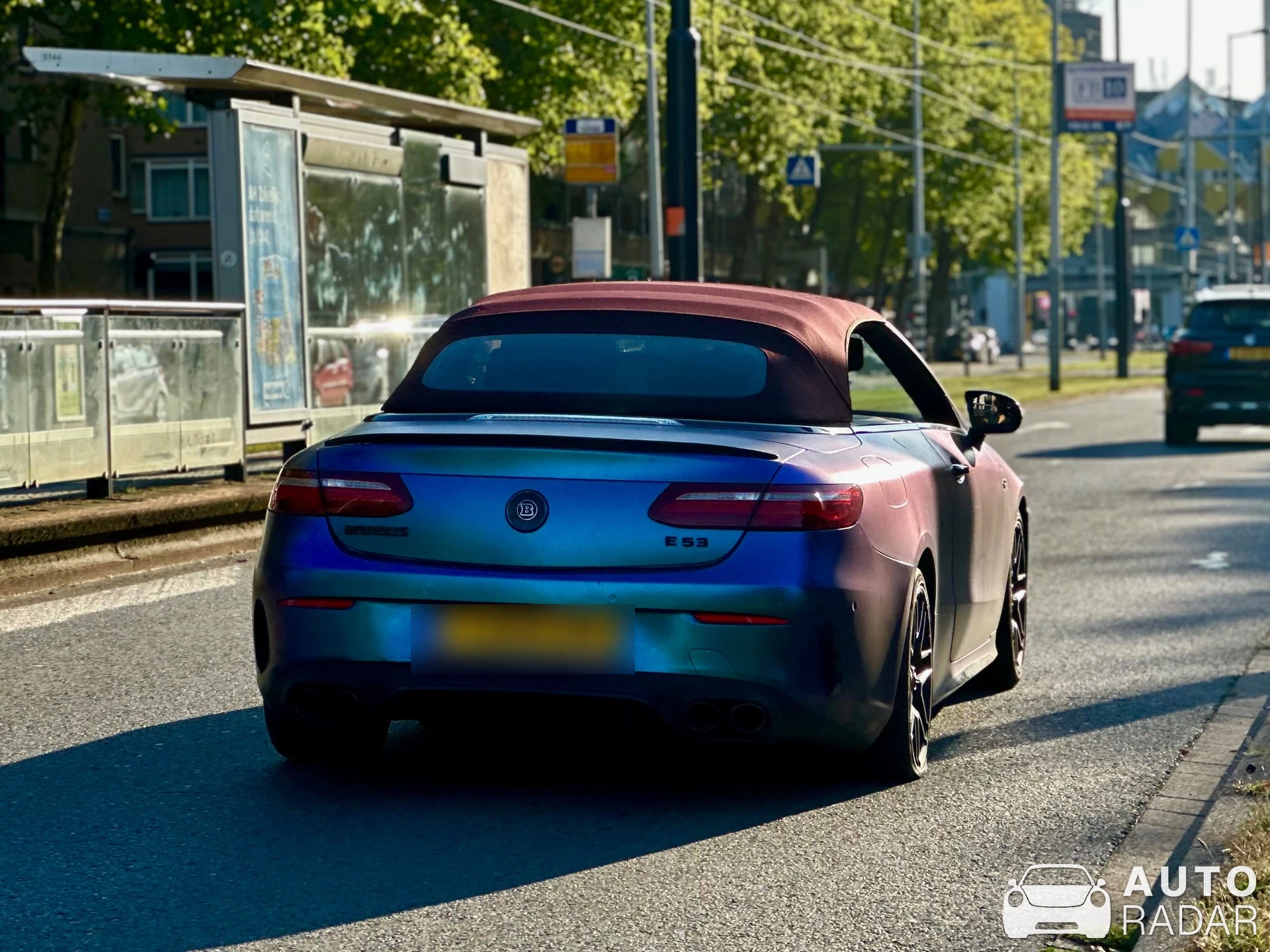 Mercedes-AMG E 53 Cabriolet A213 spotted in Rotterdam