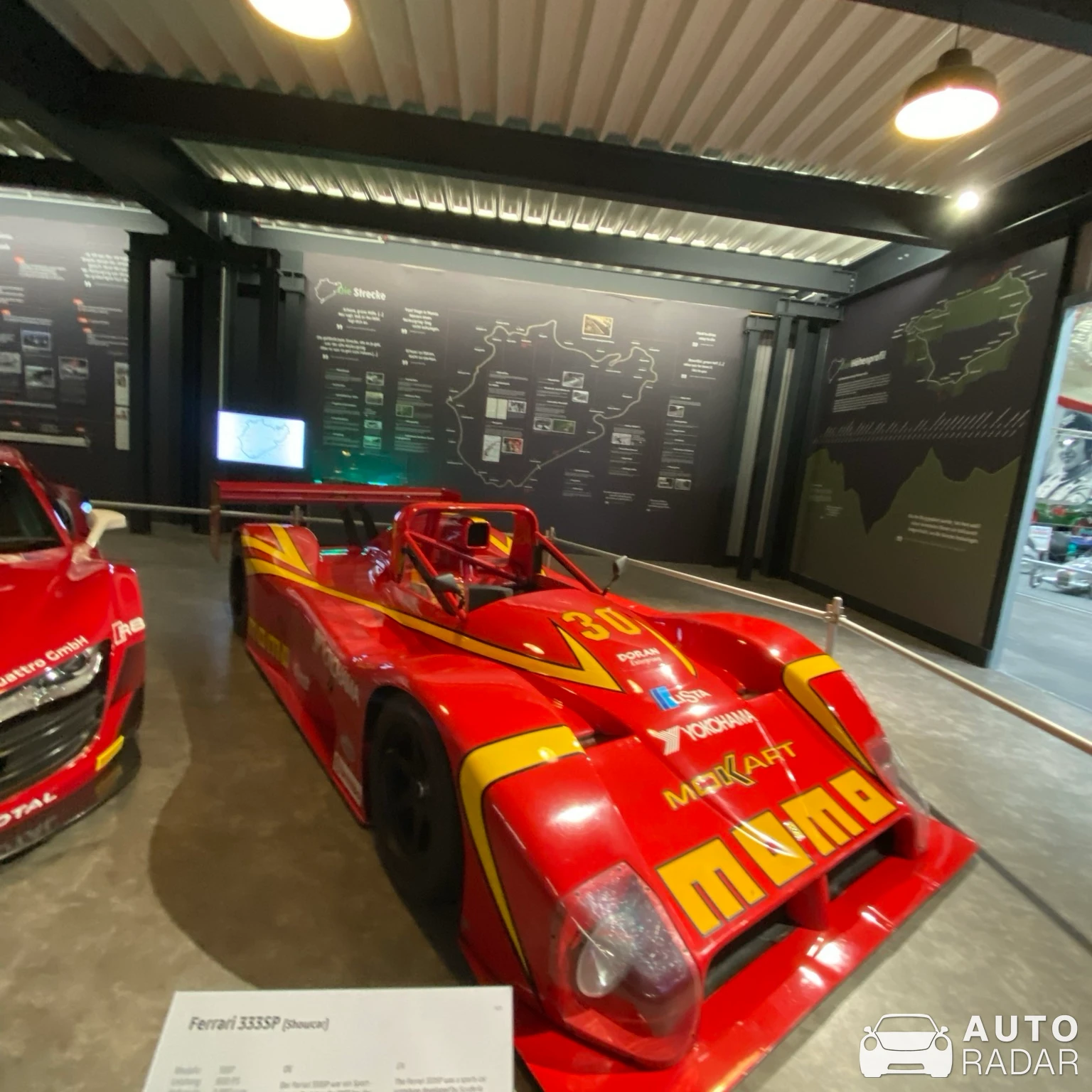Ferrari 333 SP spotted in Sinsheim