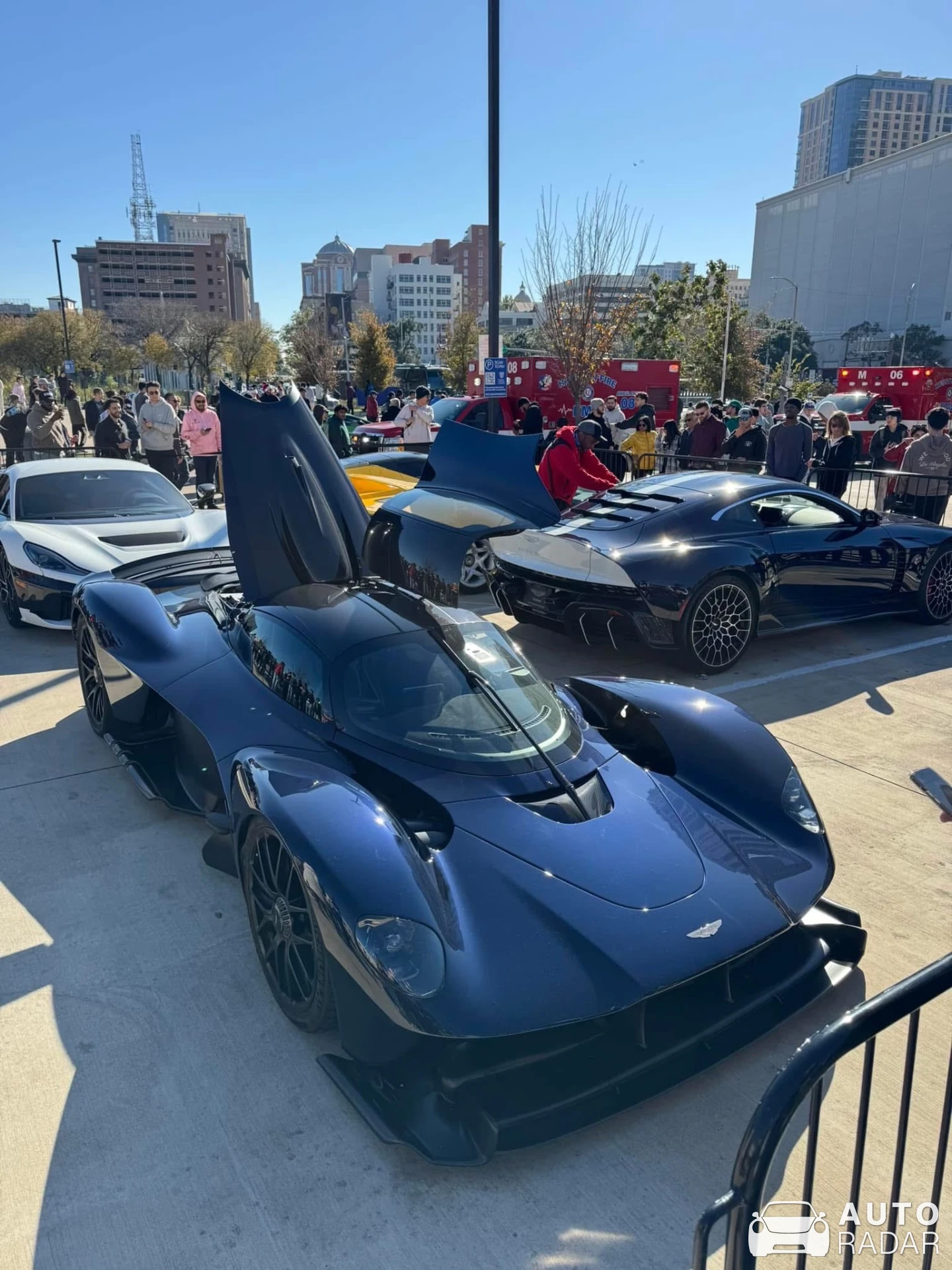 Aston Martin Valkyrie spotted in Houston, United States