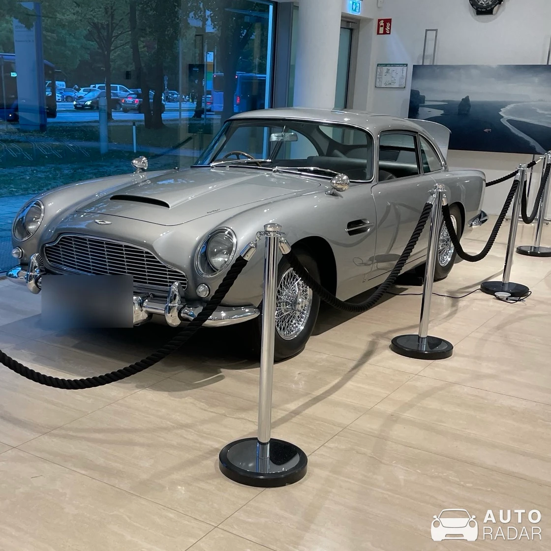 Aston Martin DB5 Goldfinger Continuation spotted in München