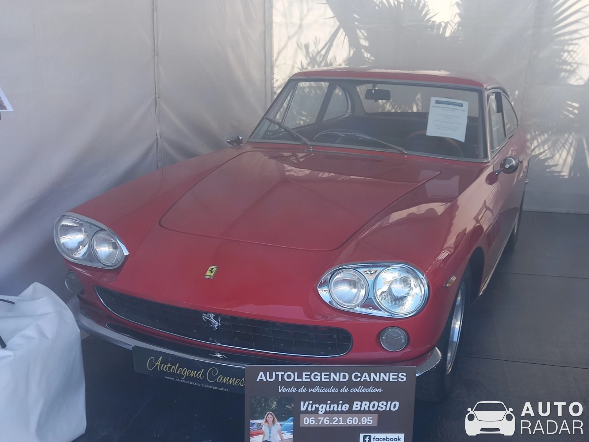 Ferrari 330 GT 2+2 Series I spotted in Nice
