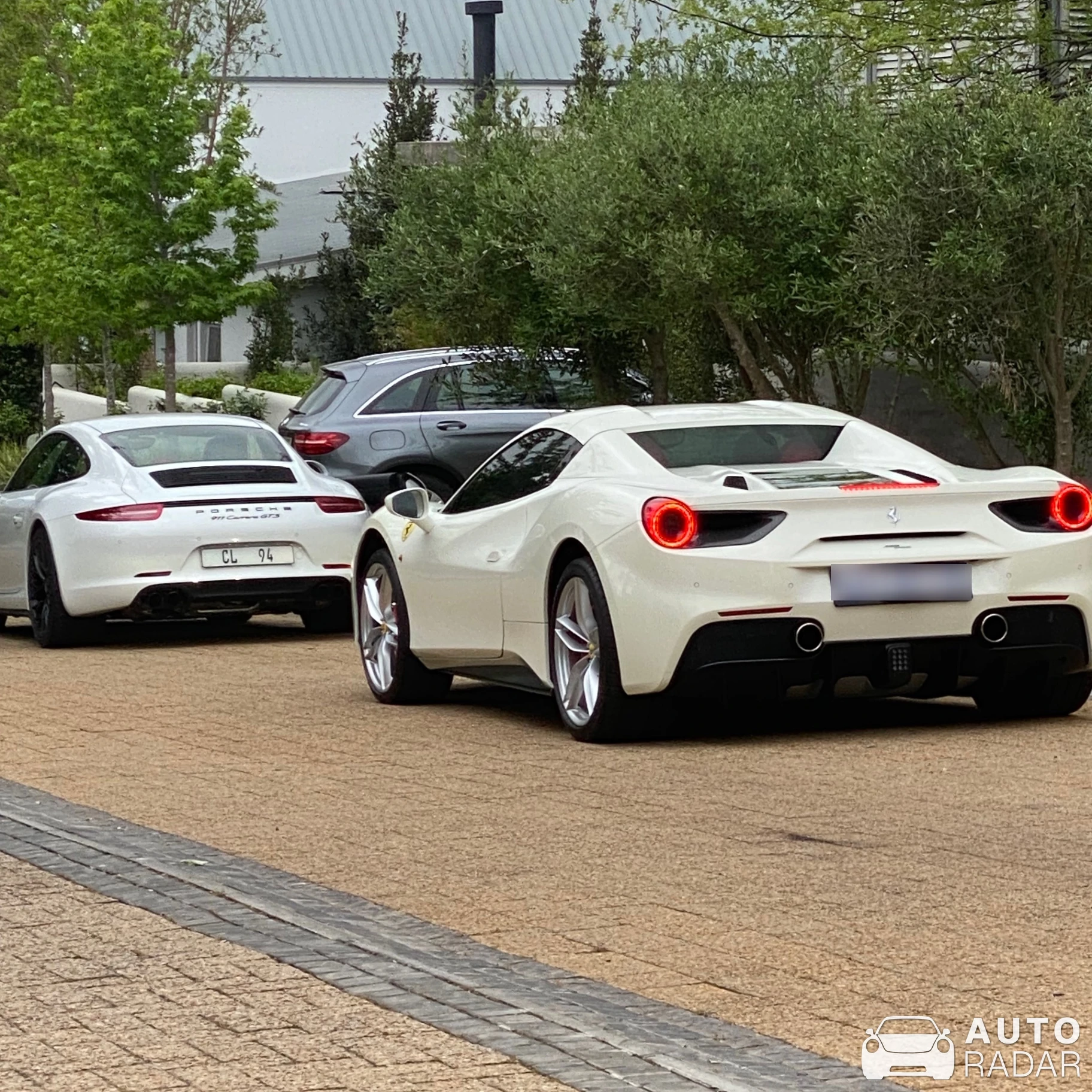 Ferrari 488 Spider spotted in Stellenbosch, South Africa