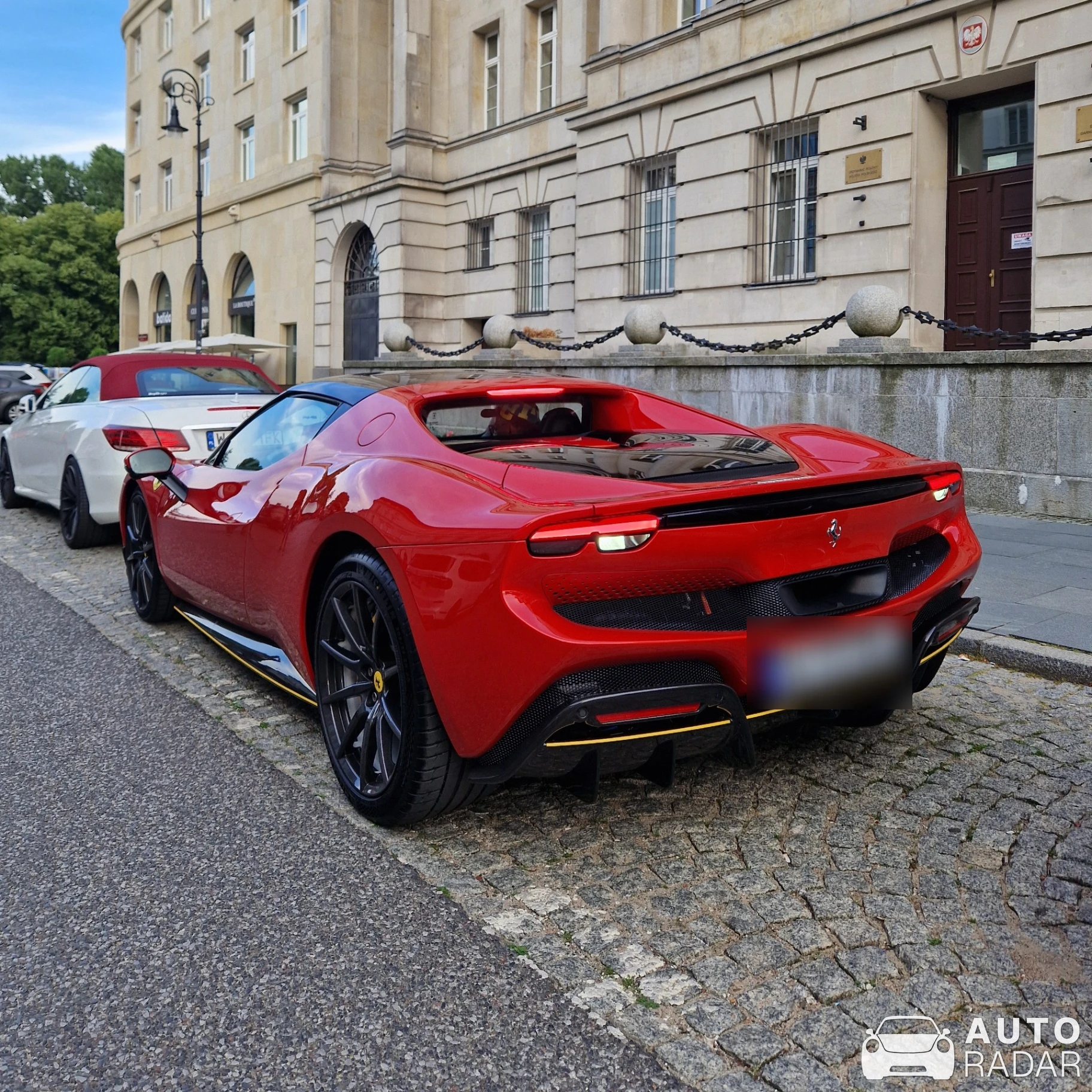 Ferrari 296 GTB spotted in Warszawa, Poland