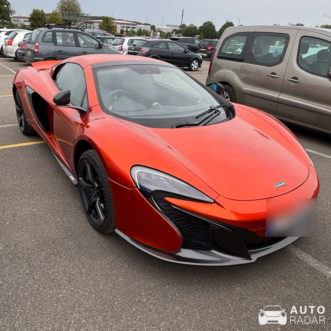 McLaren 650S spotted in Towcester, United Kingdom