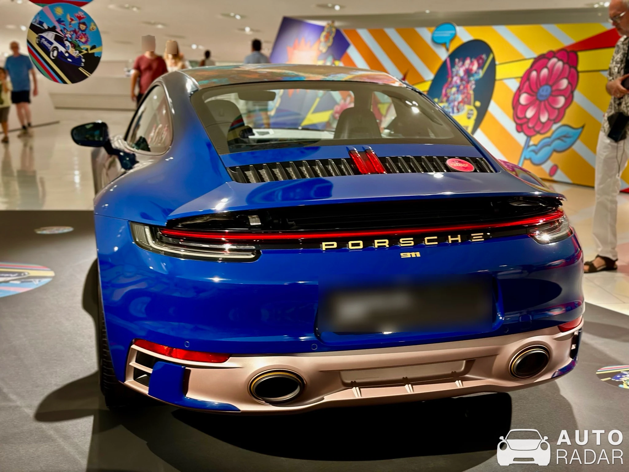 Porsche 992 Carrera NFT spotted in Stuttgart, Germany