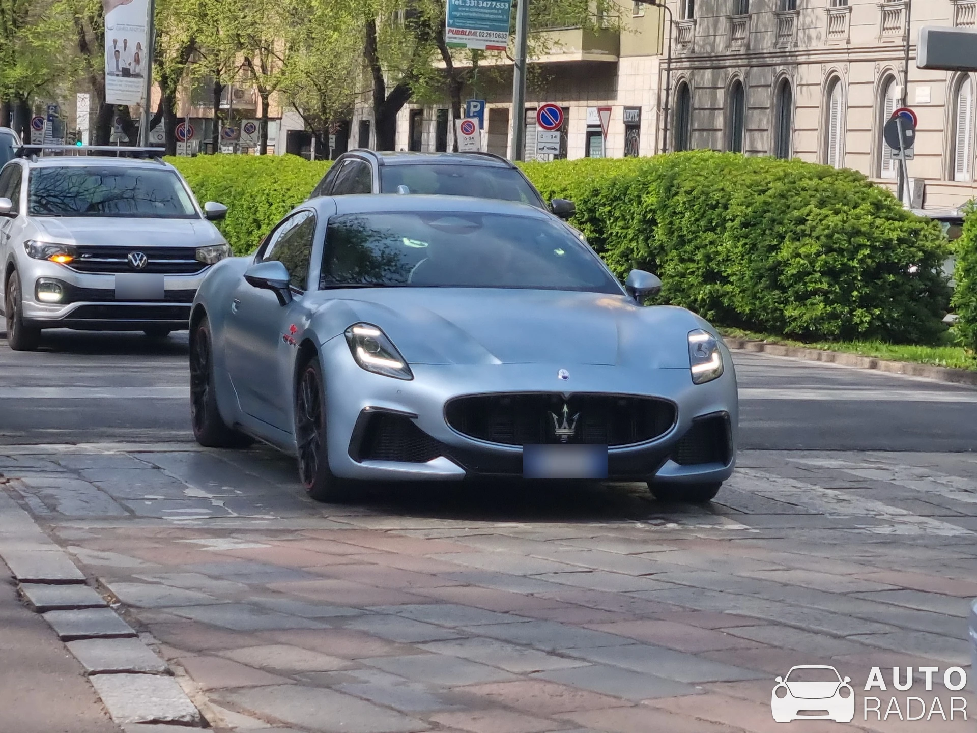 Maserati GranTurismo Trofeo 2023 spotted in Milano