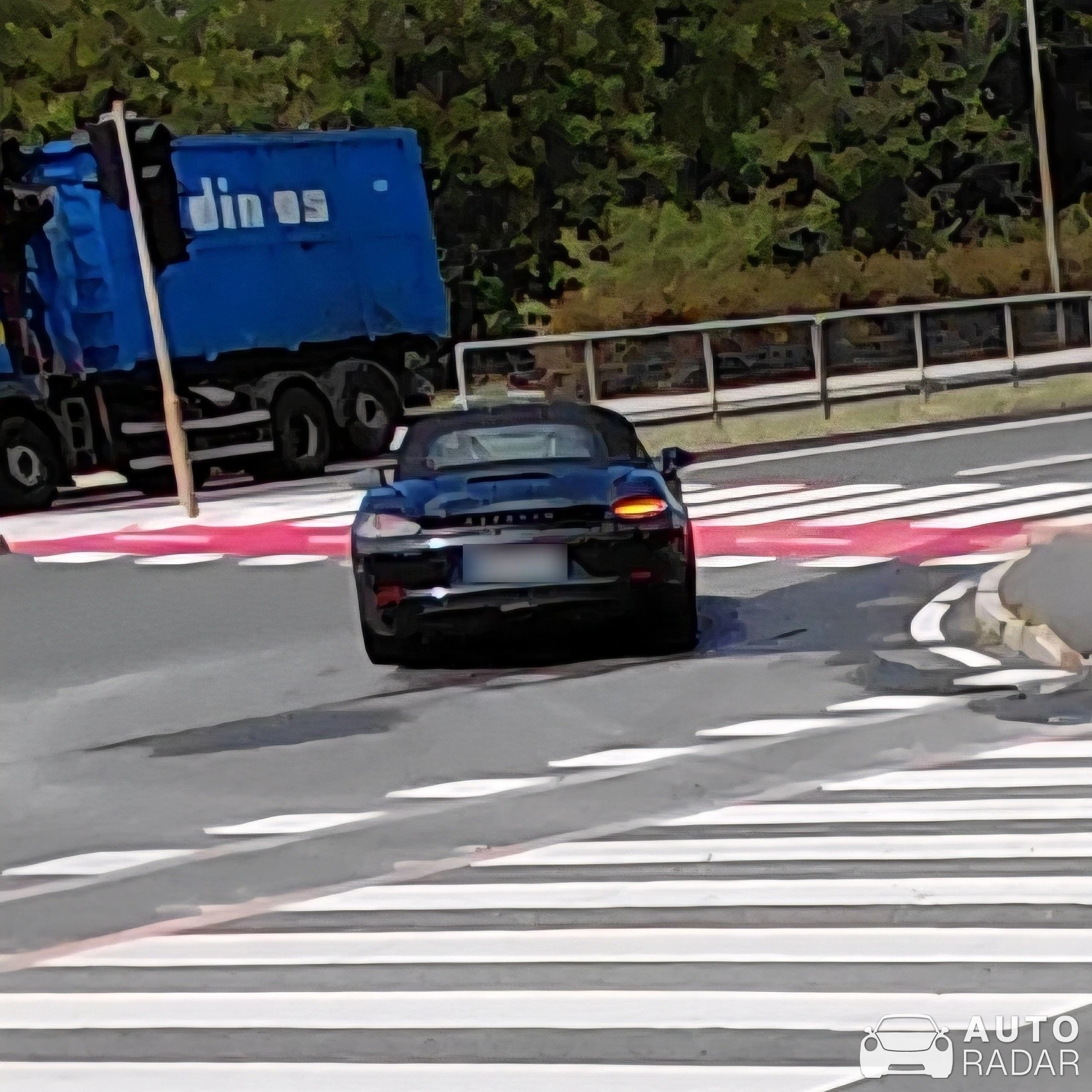 Porsche 718 Boxster T spotted in Maribor